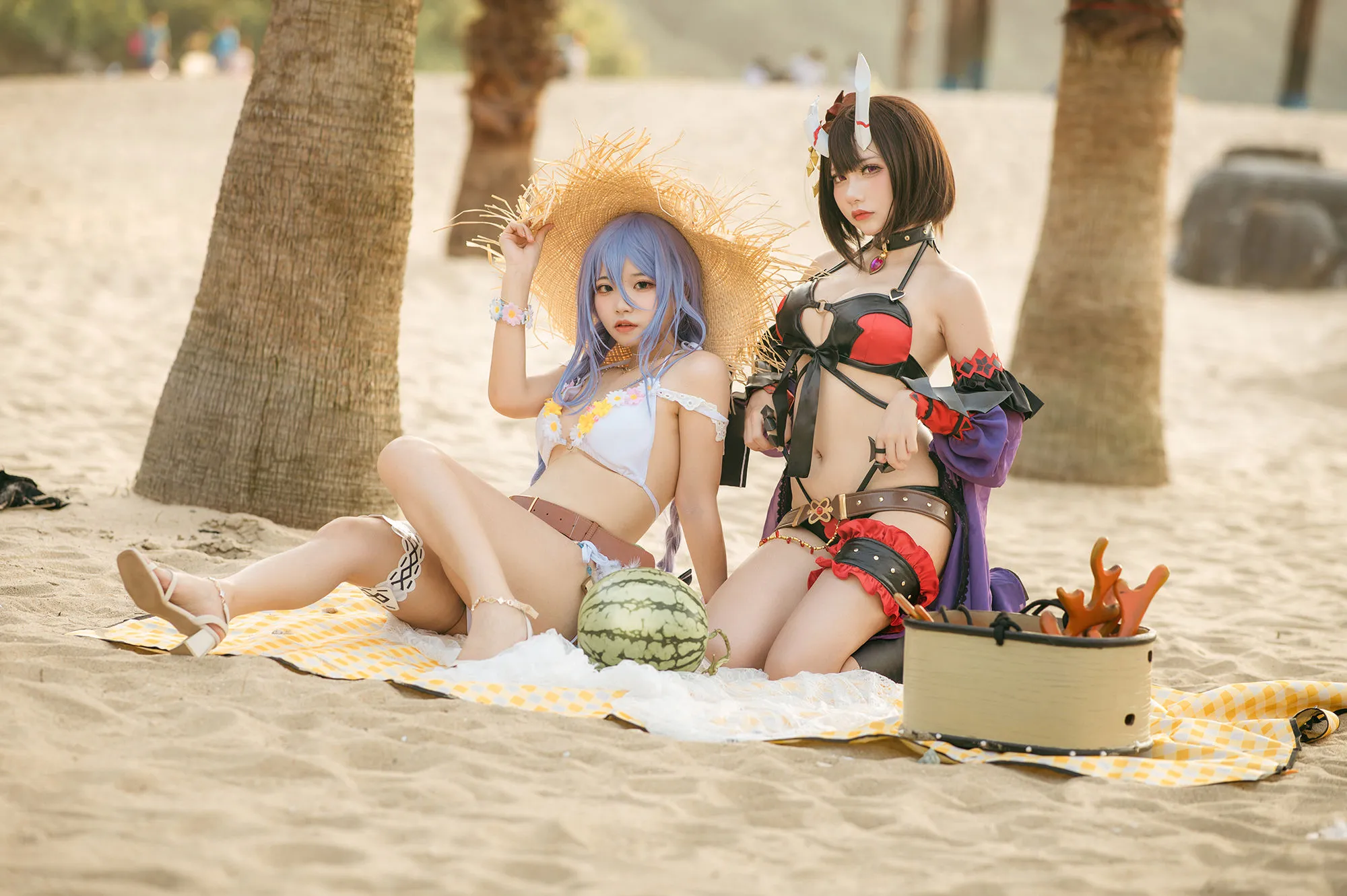 是一只熊仔吗伊喵君Nya – 公主连结 静流x惠理子 Cosplay-第63张