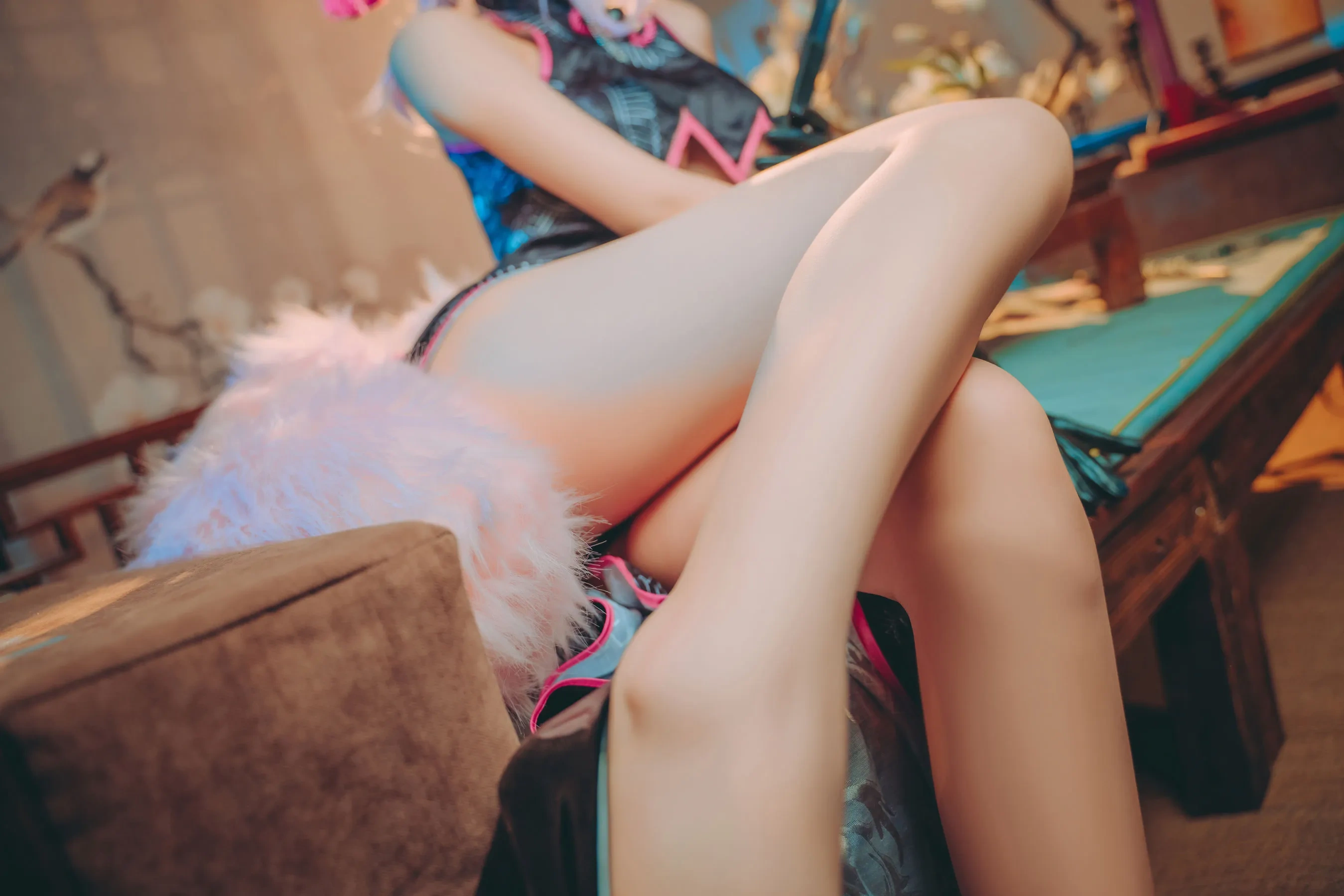 猫君君MaoJun – 杀阶秘书狐 Cosplay-第6张