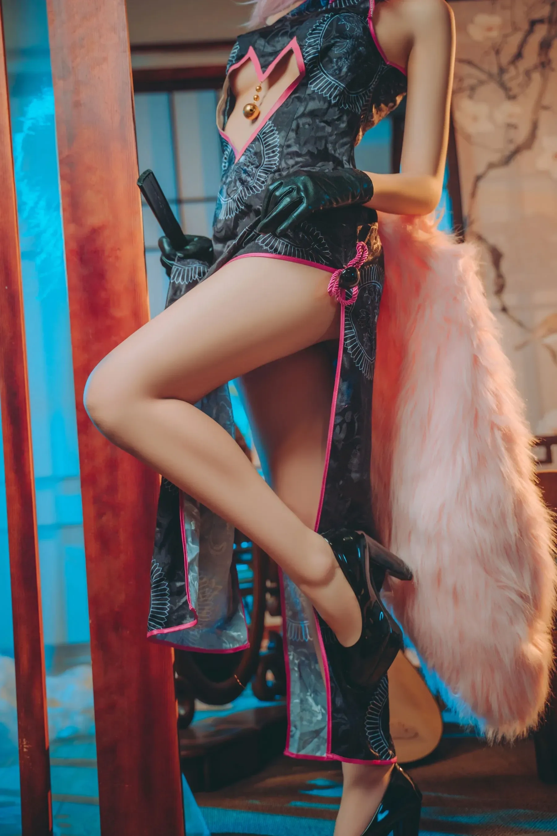 猫君君MaoJun – 杀阶秘书狐 Cosplay-第27张