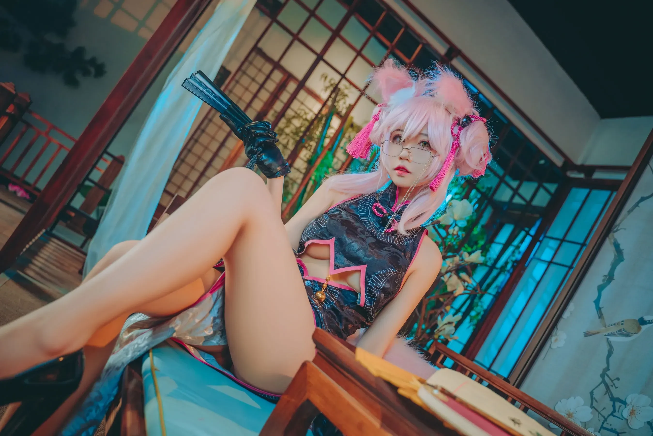 猫君君MaoJun – 杀阶秘书狐 Cosplay-第31张