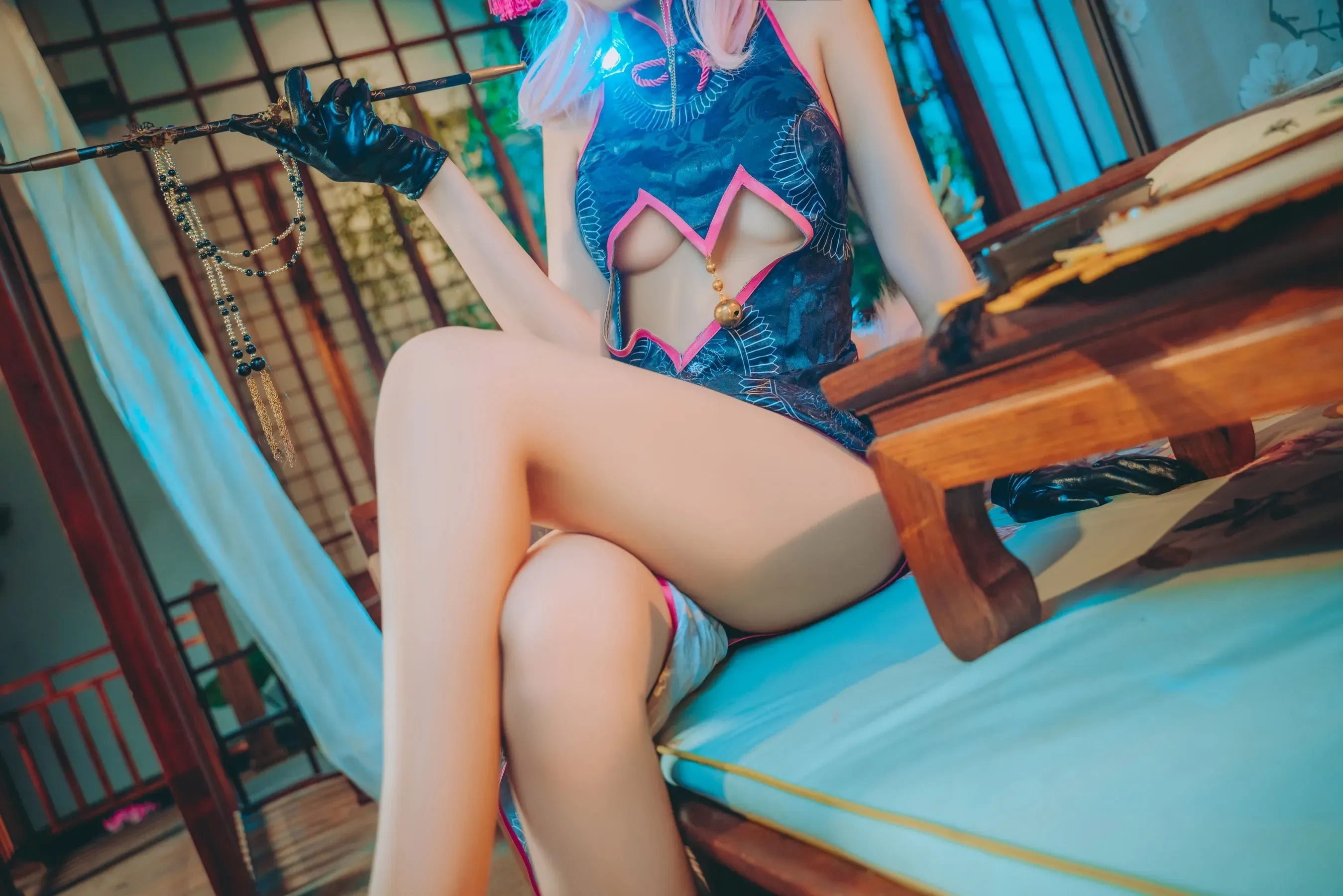 猫君君MaoJun – 杀阶秘书狐 Cosplay-第32张