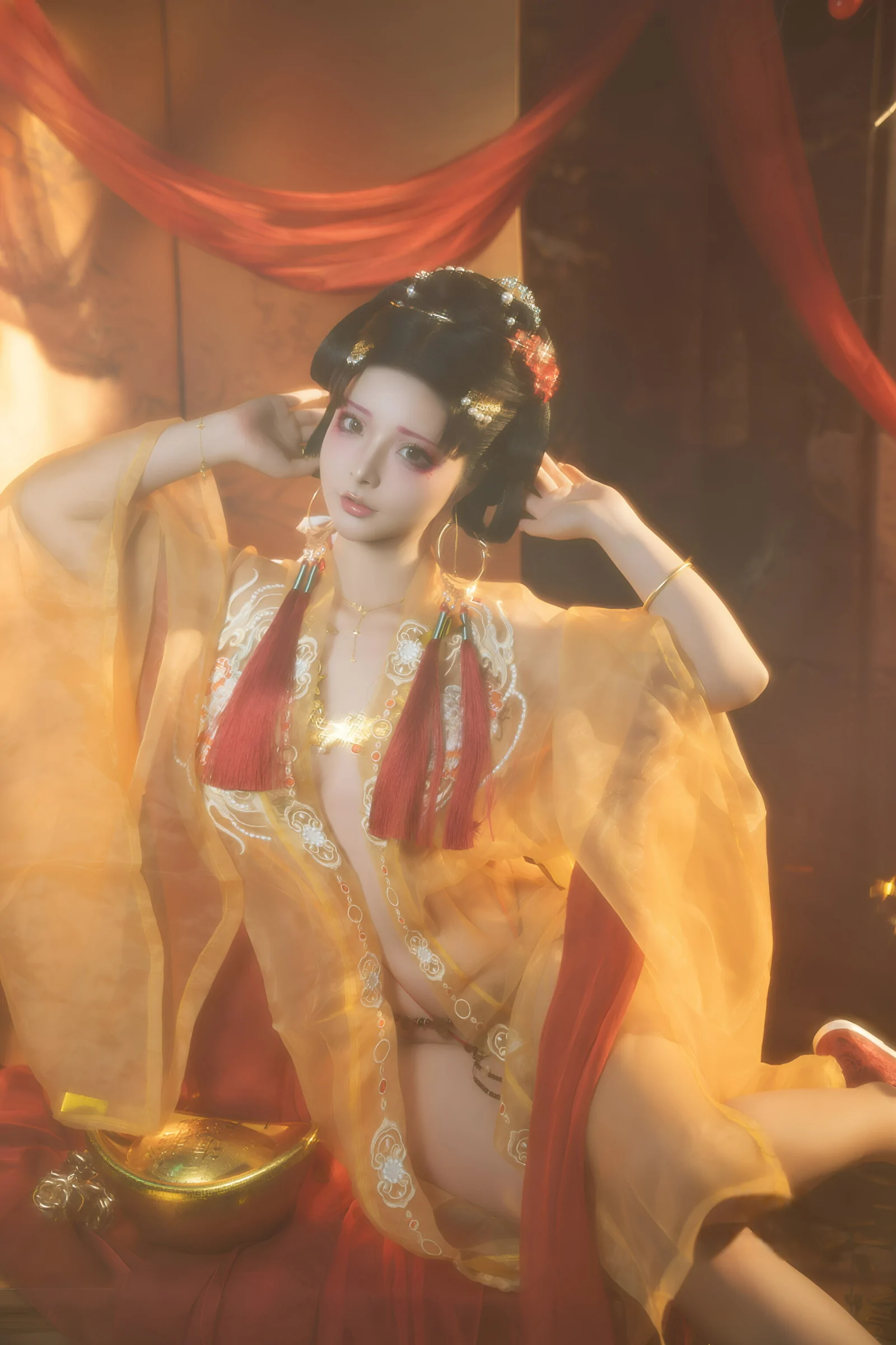 yuuhui玉汇  善财娘子 Cosplay-第1张