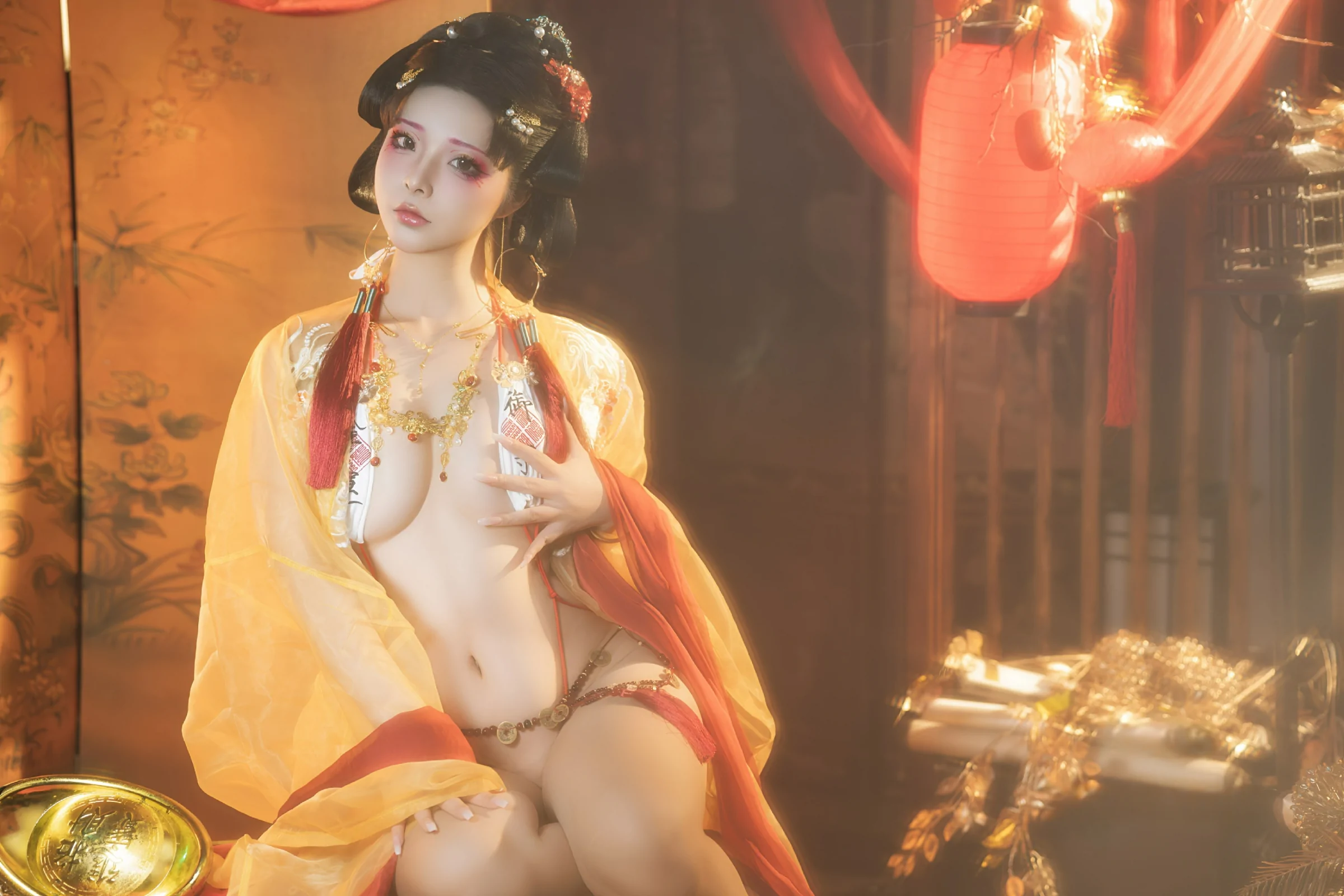 yuuhui玉汇  善财娘子 Cosplay-第6张