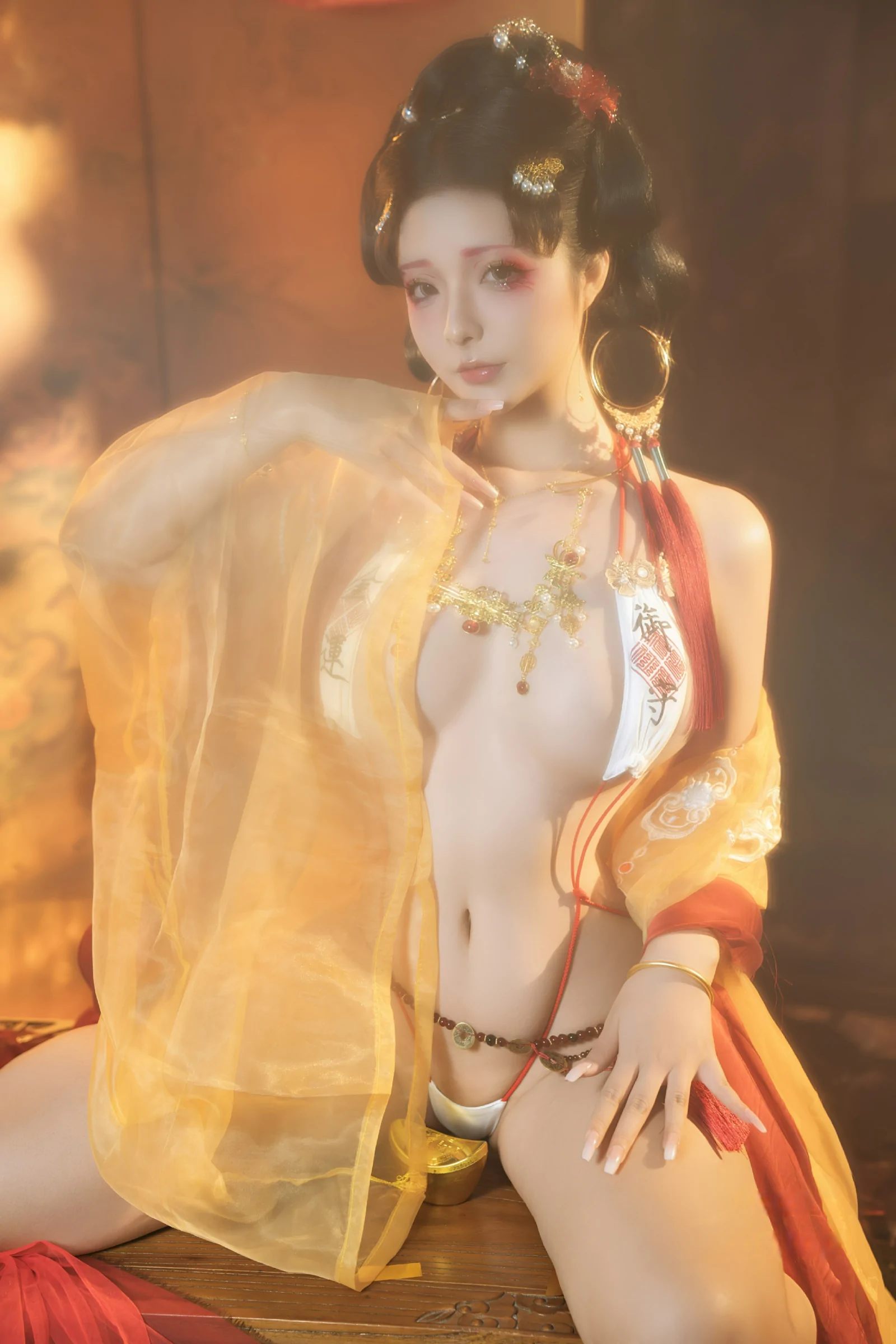 yuuhui玉汇  善财娘子 Cosplay-第12张