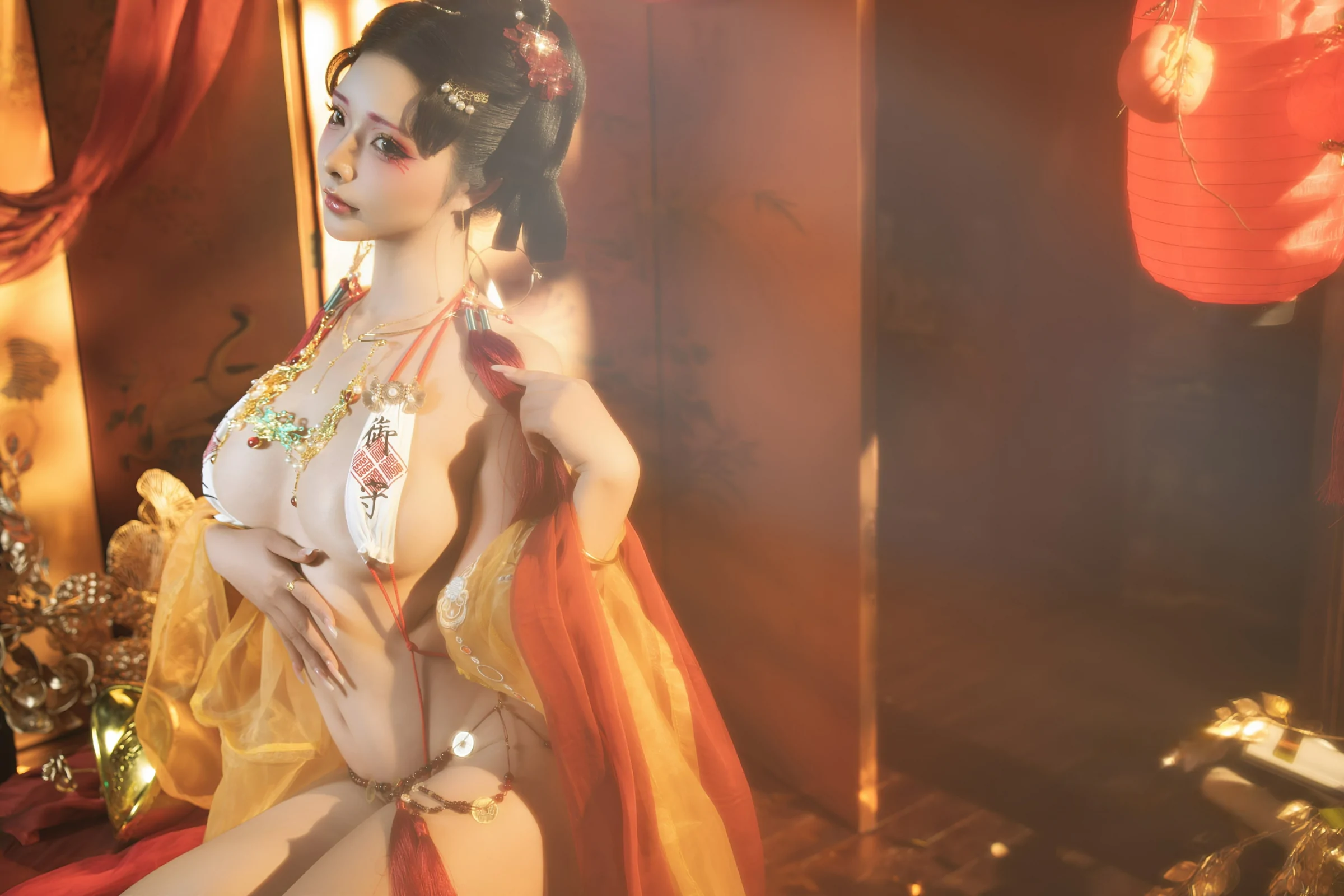 yuuhui玉汇  善财娘子 Cosplay-第11张