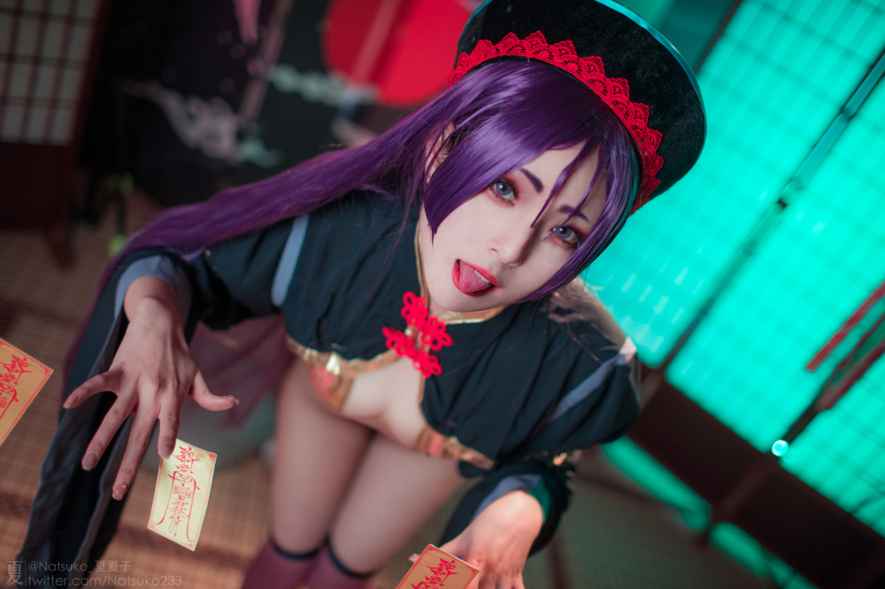 Natsuko夏夏子 – FGO 源赖光 僵尸同人 Cosplay-第39张