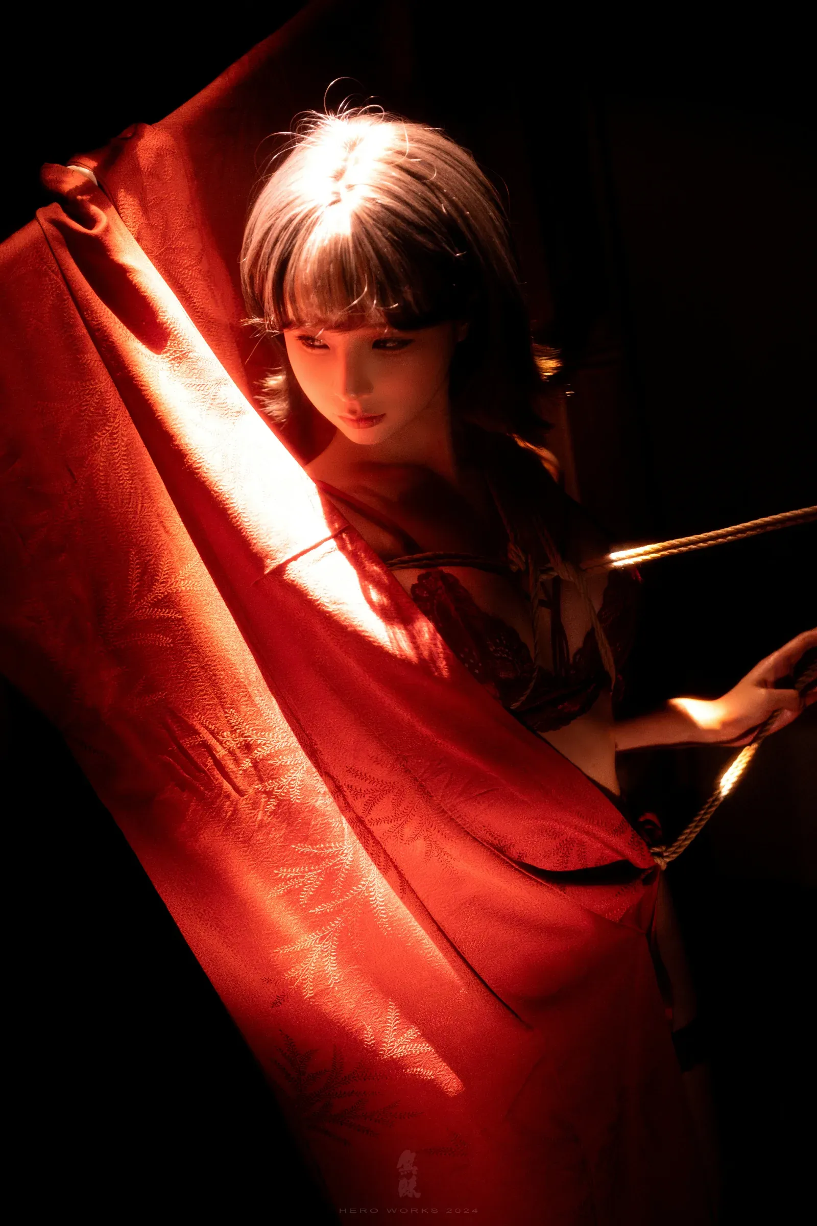 蠢沫沫 – 绳 Cosplay-第3张