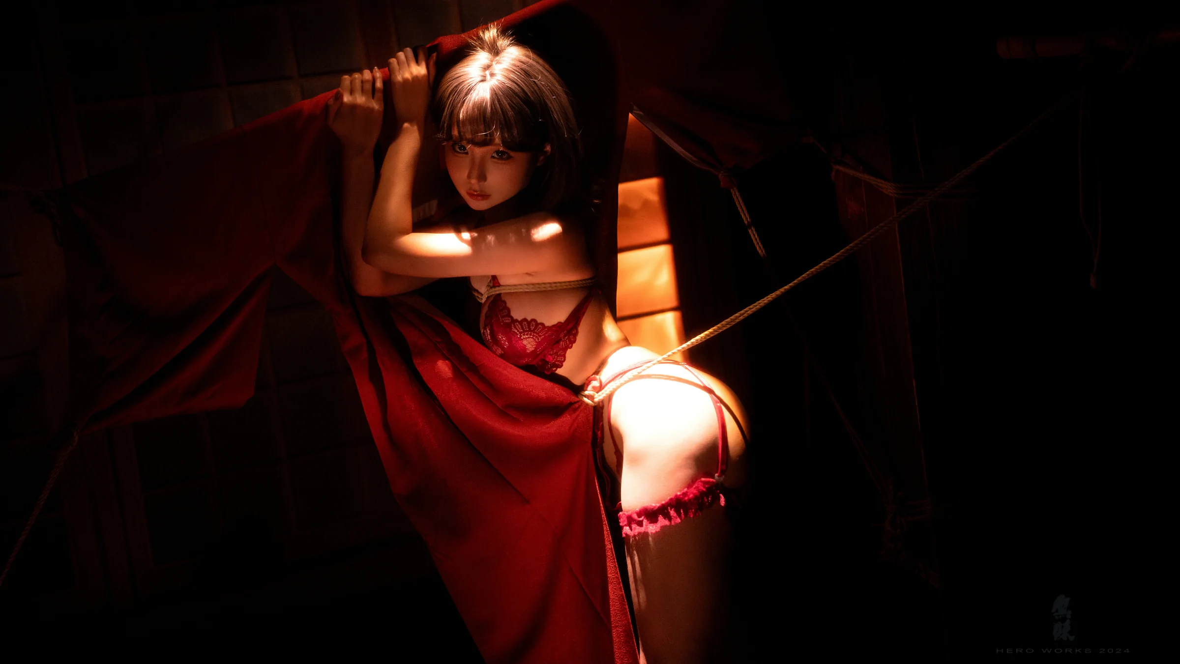 蠢沫沫 – 绳 Cosplay-第4张
