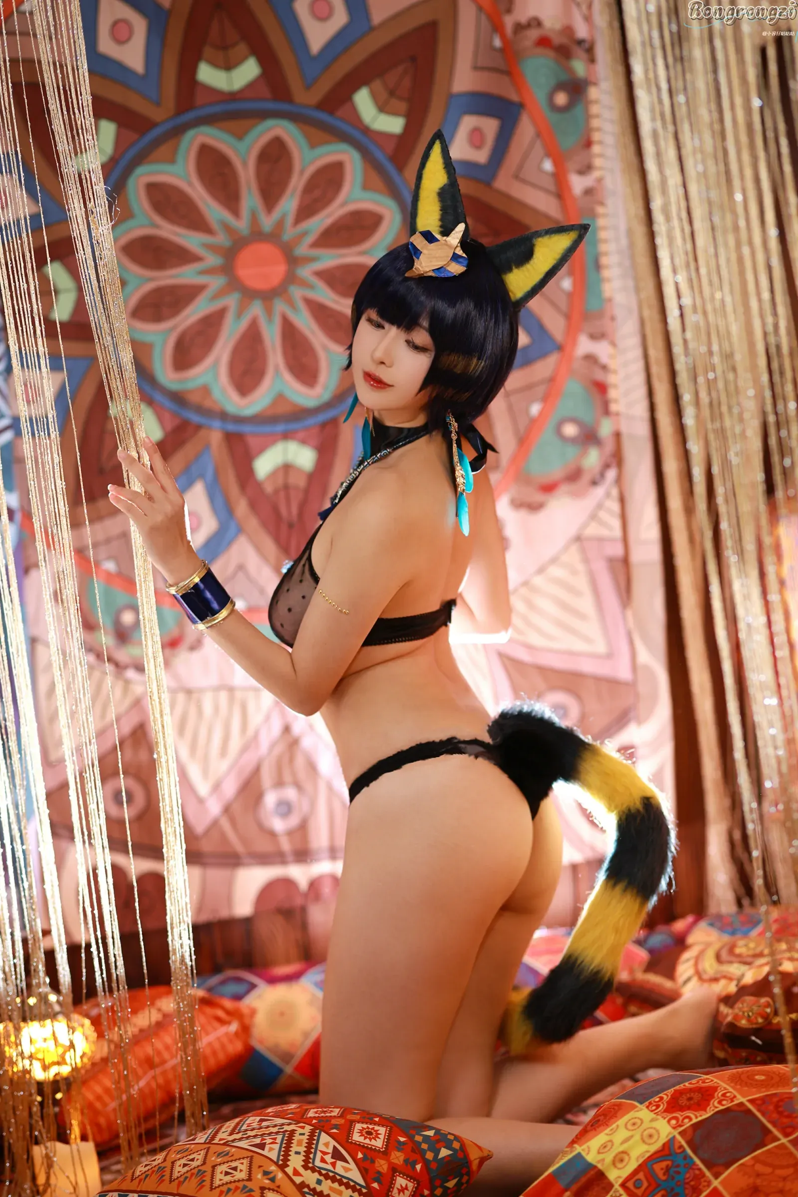 小容仔咕咕咕w – 埃及猫 Cosplay-第3张