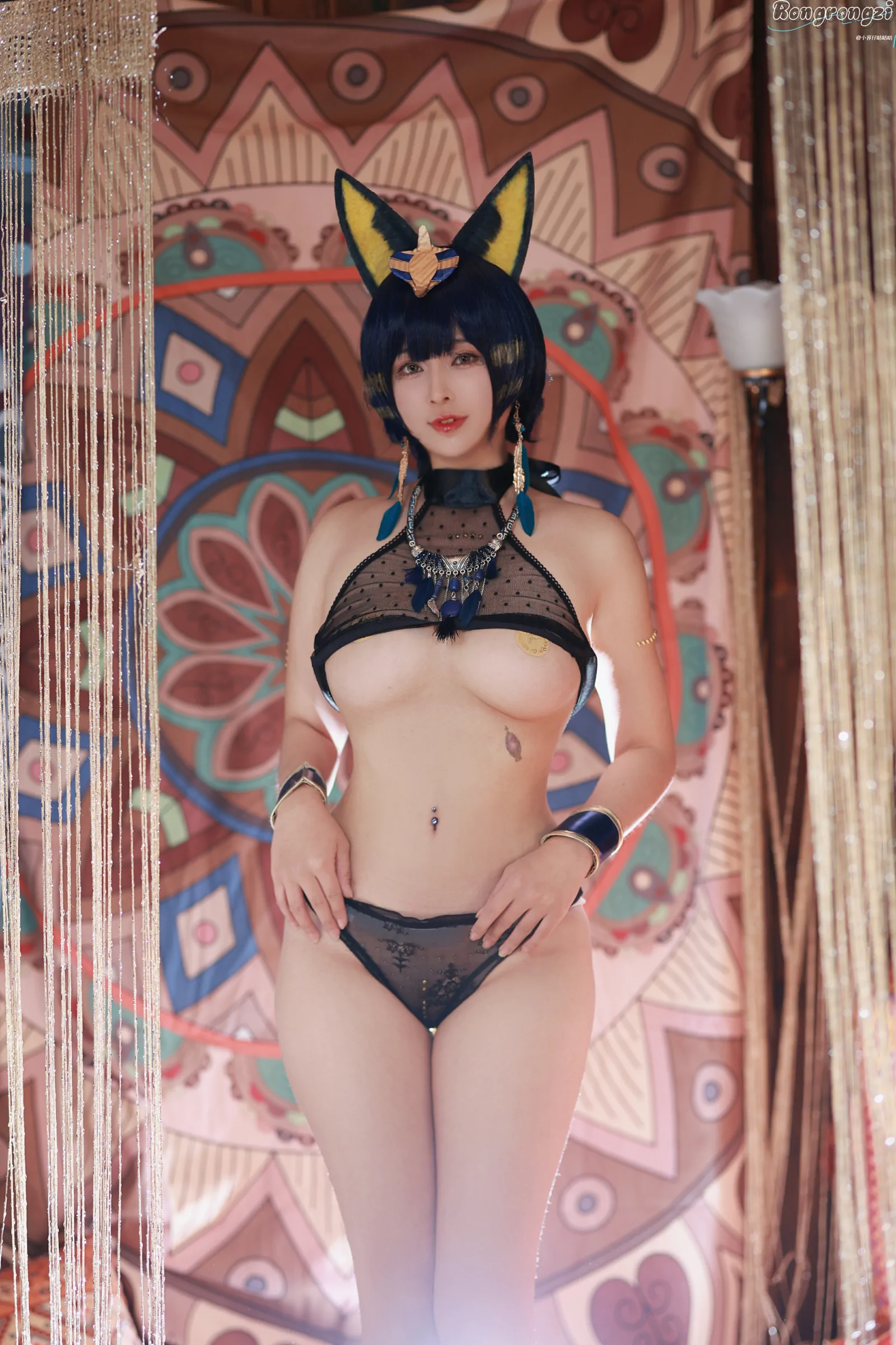 小容仔咕咕咕w – 埃及猫 Cosplay-第11张