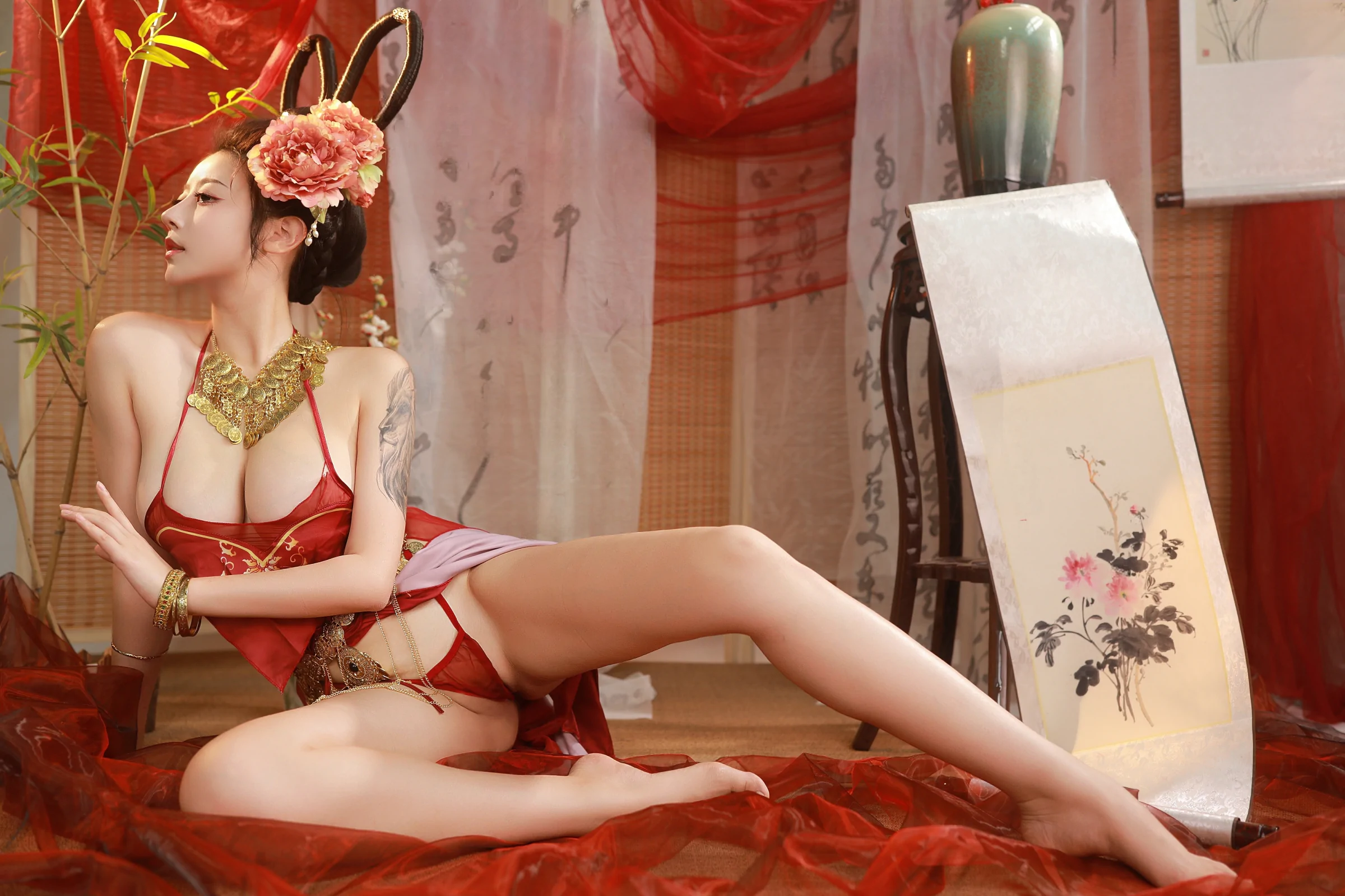 奈汐酱nice – 赤帐舞 Cosplay-第5张
