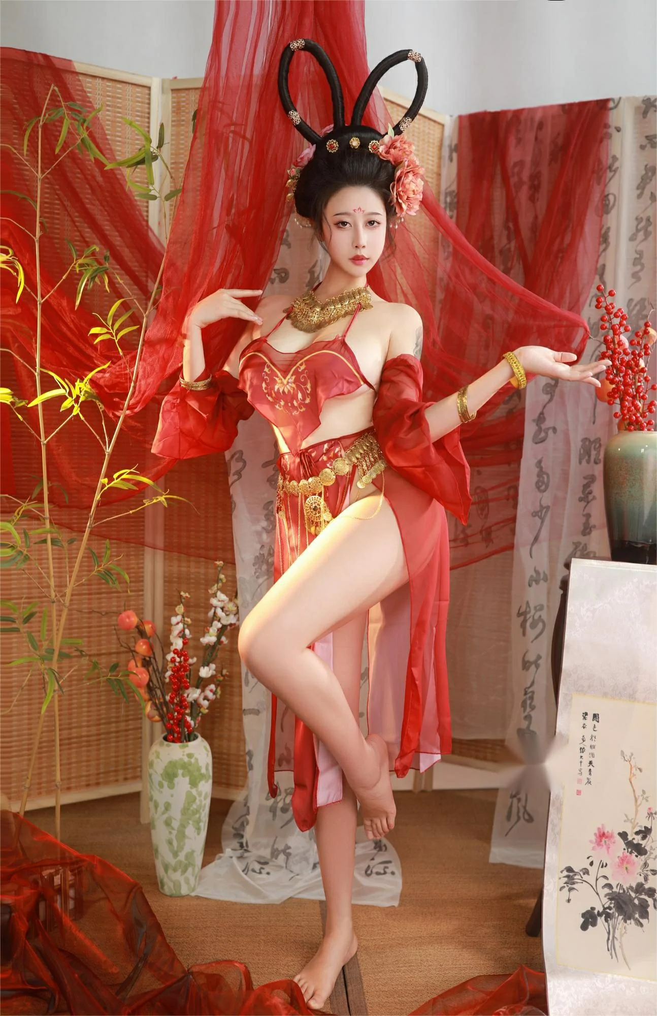 奈汐酱nice – 赤帐舞 Cosplay-第60张