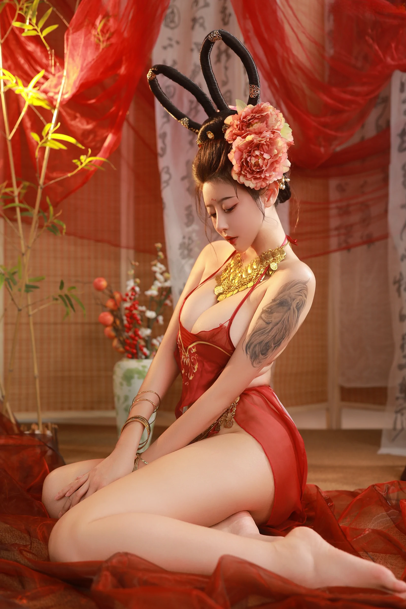 奈汐酱nice – 赤帐舞 Cosplay-第65张