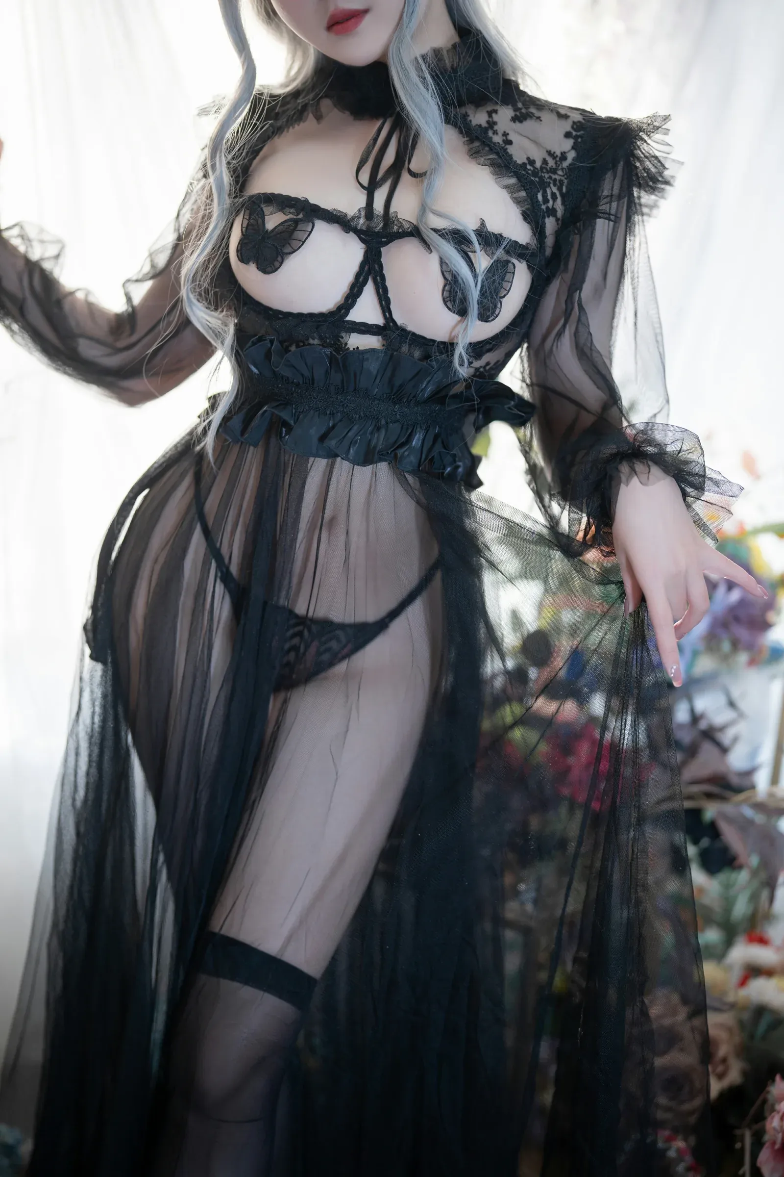 Natsuko夏夏子 – 黑蝴蝶 Cosplay-第2张