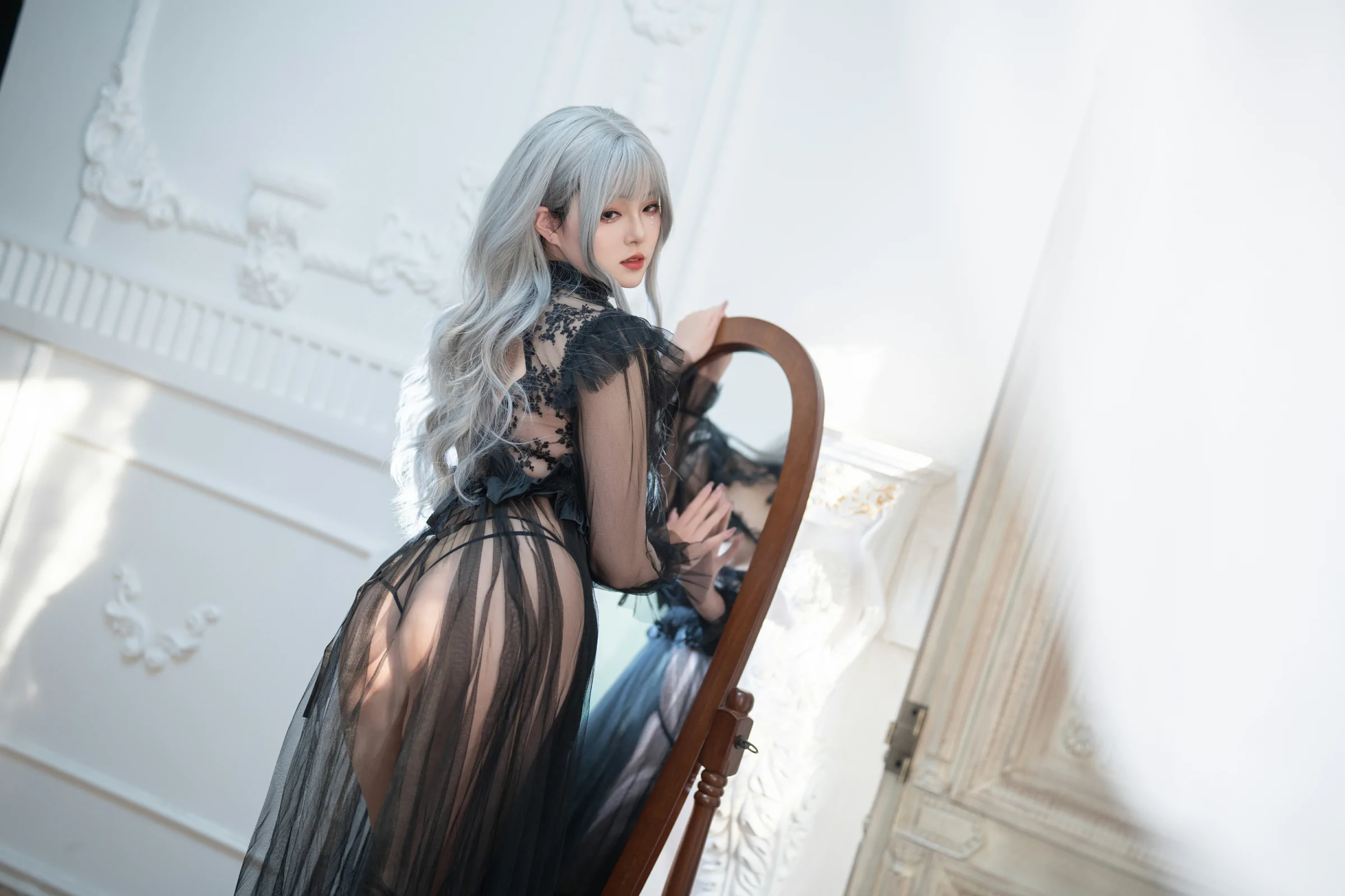 Natsuko夏夏子 – 黑蝴蝶 Cosplay-第14张