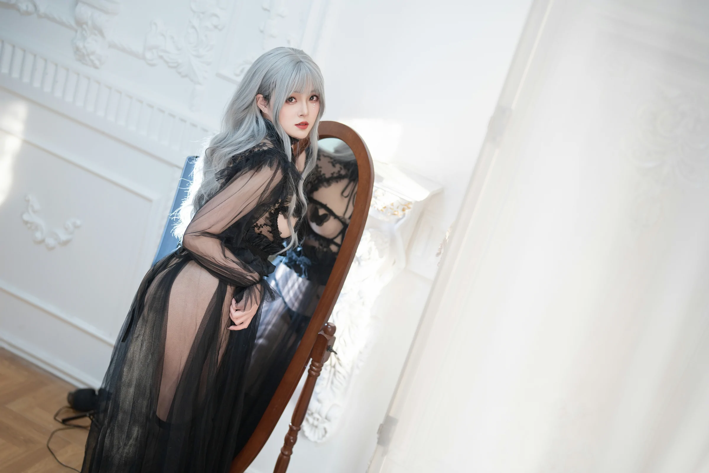 Natsuko夏夏子 – 黑蝴蝶 Cosplay-第13张