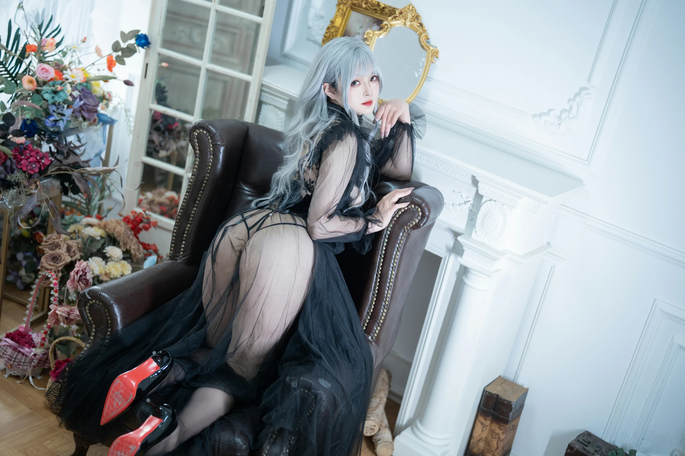 Natsuko夏夏子 – 黑蝴蝶 Cosplay-第18张