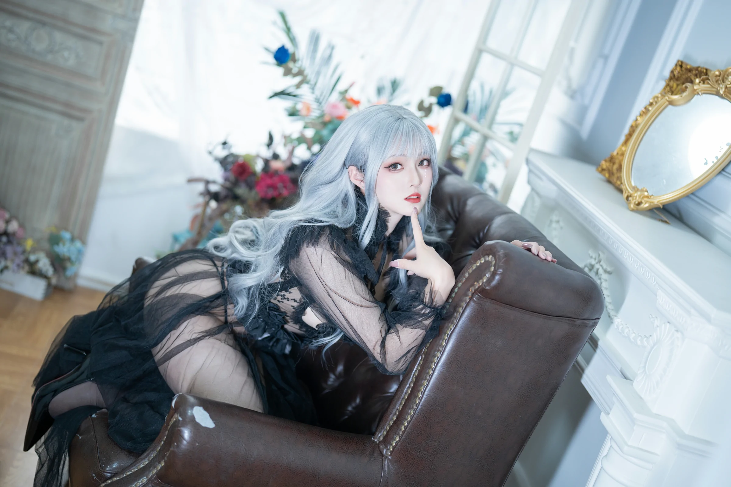 Natsuko夏夏子 – 黑蝴蝶 Cosplay-第21张