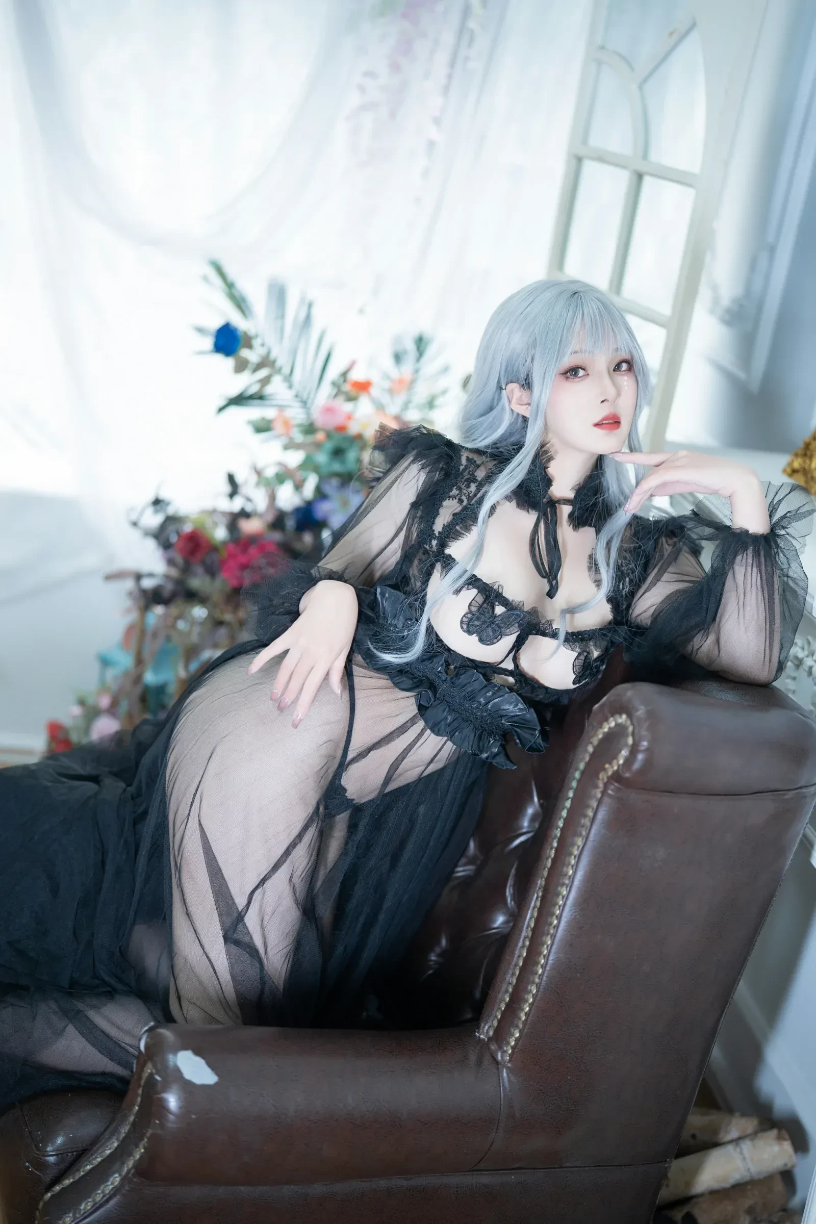 Natsuko夏夏子 – 黑蝴蝶 Cosplay-第20张