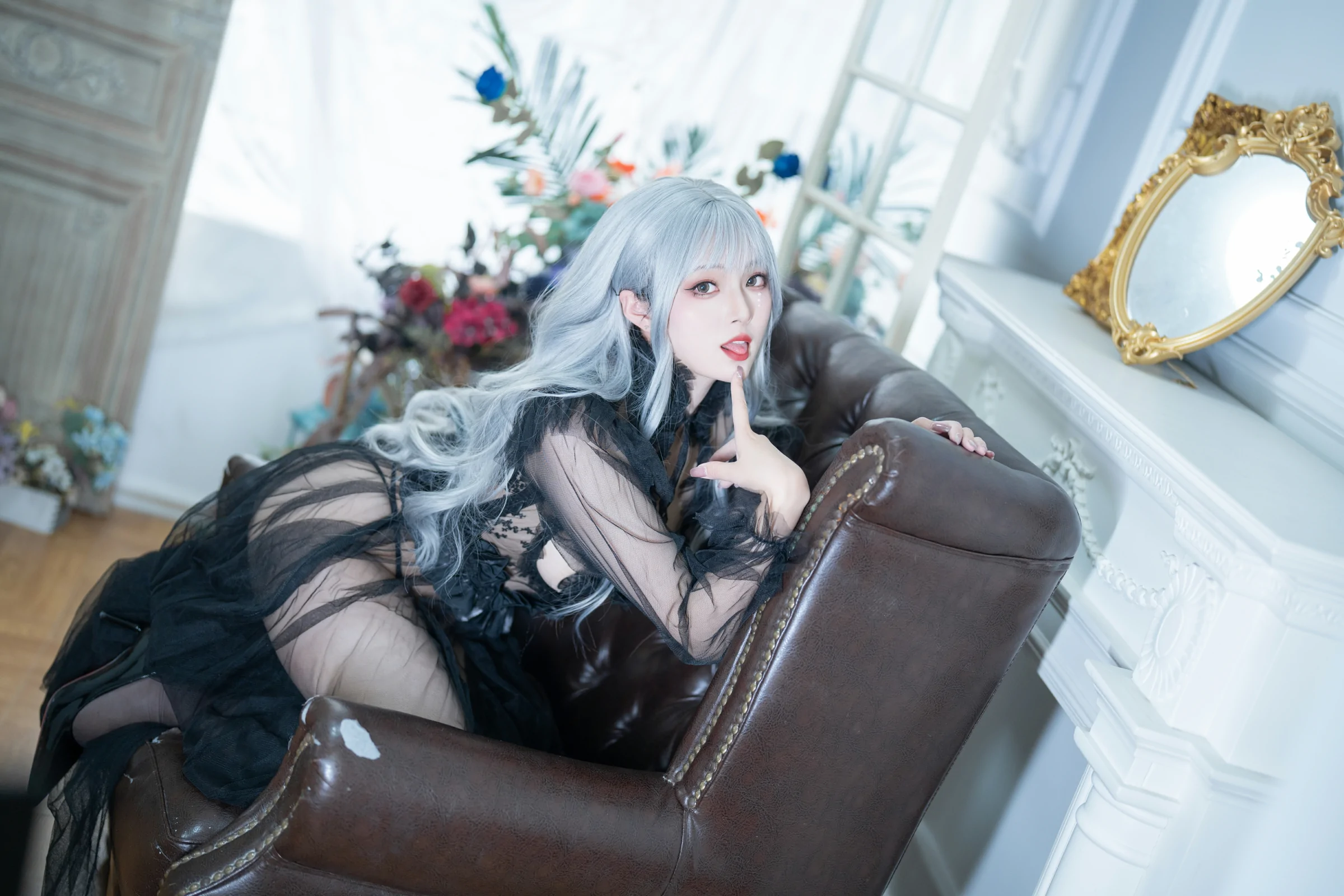 Natsuko夏夏子 – 黑蝴蝶 Cosplay-第22张