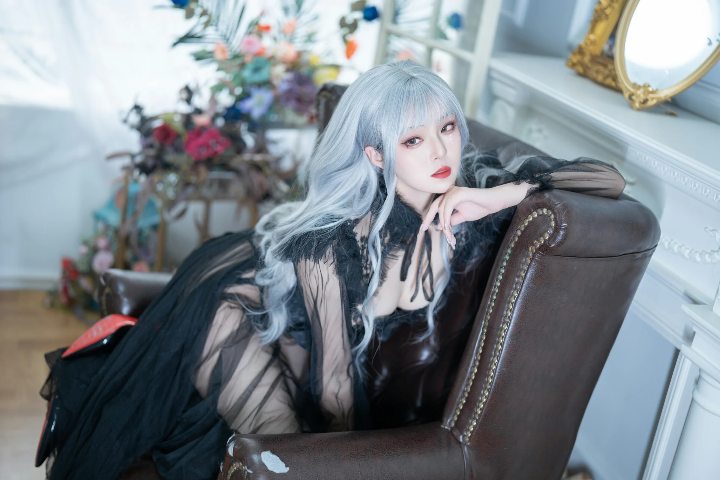 Natsuko夏夏子 – 黑蝴蝶 Cosplay-第23张