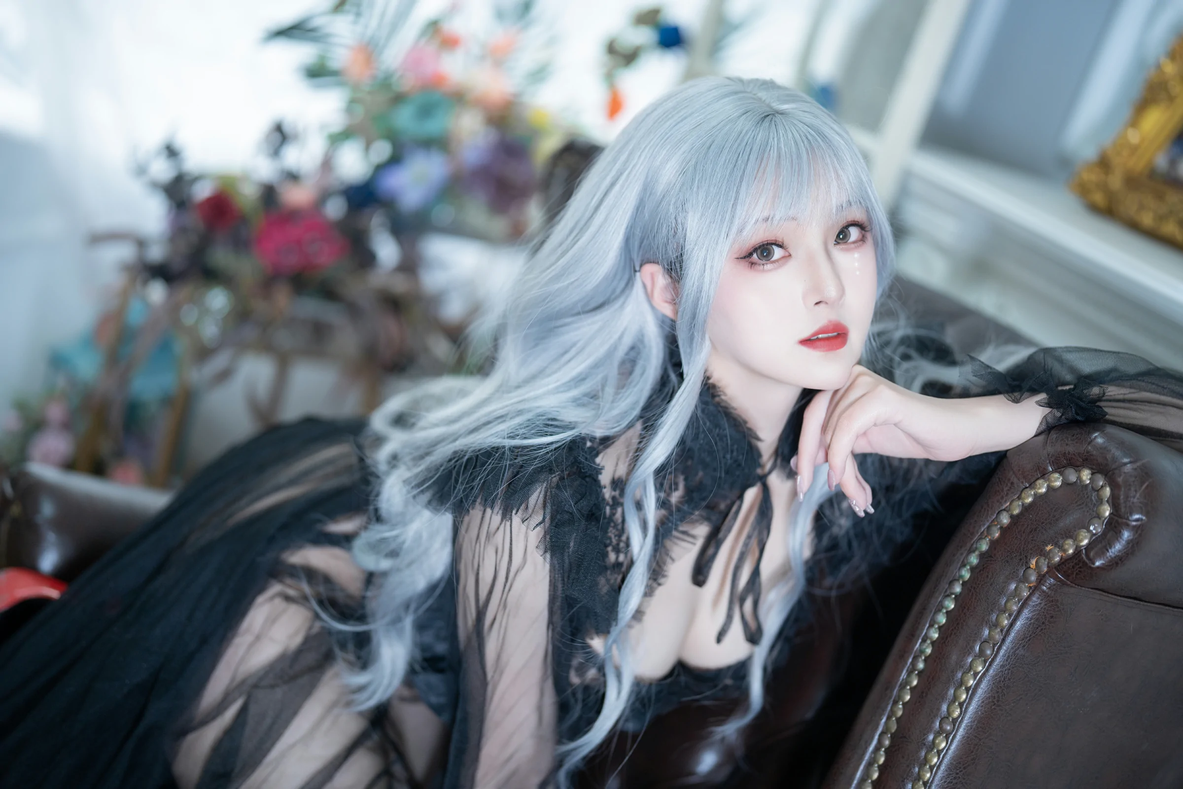Natsuko夏夏子 – 黑蝴蝶 Cosplay-第25张