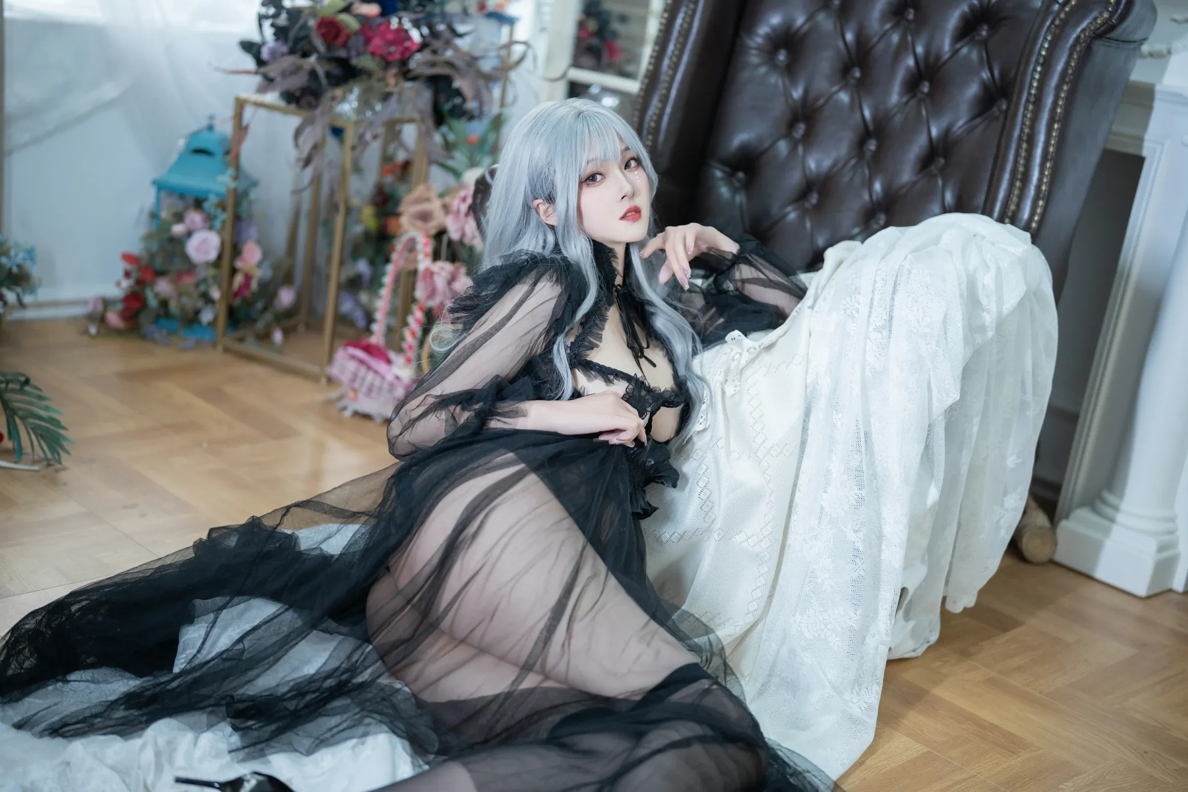 Natsuko夏夏子 – 黑蝴蝶 Cosplay-第41张