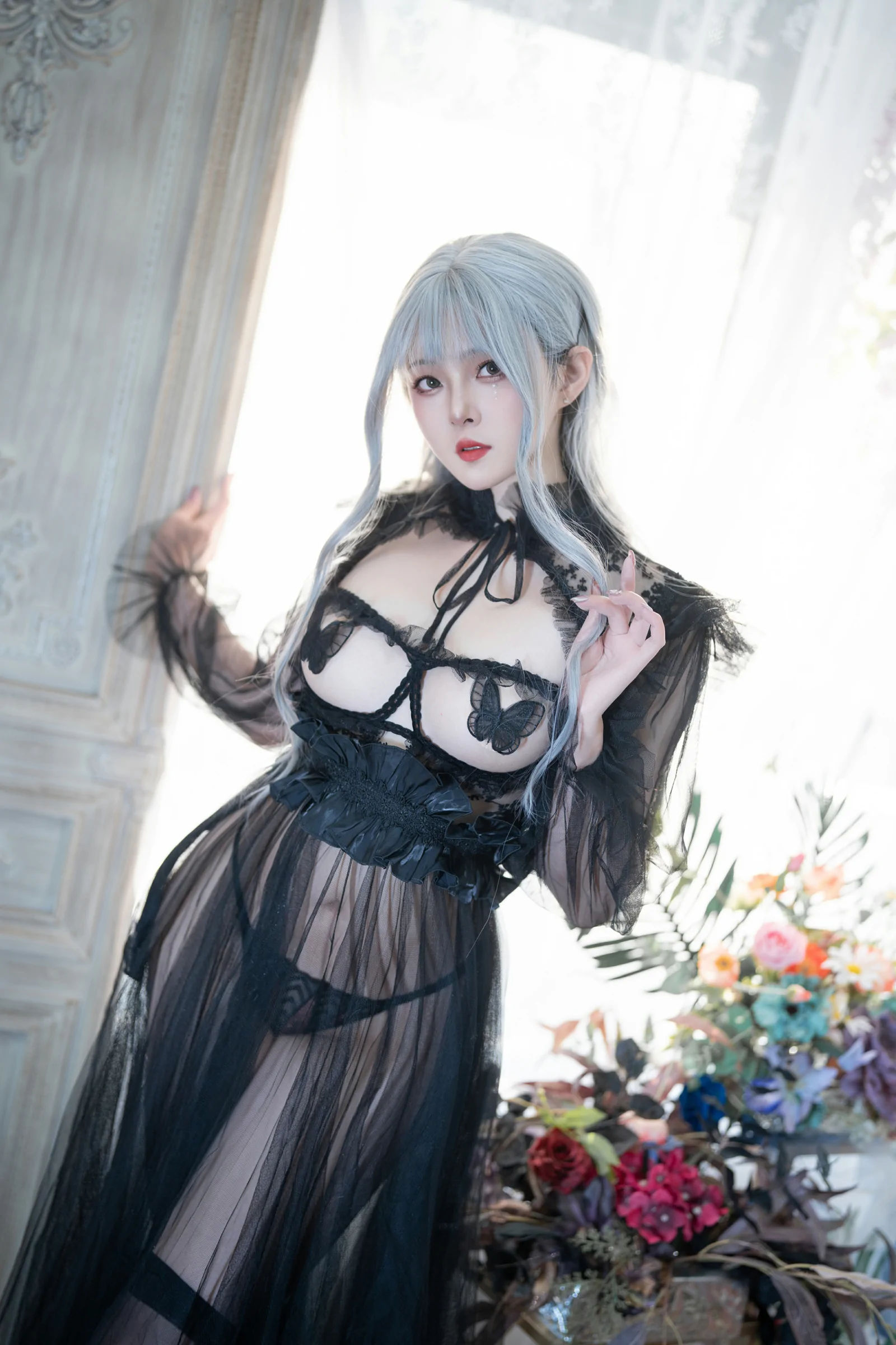 Natsuko夏夏子 – 黑蝴蝶 Cosplay-第57张