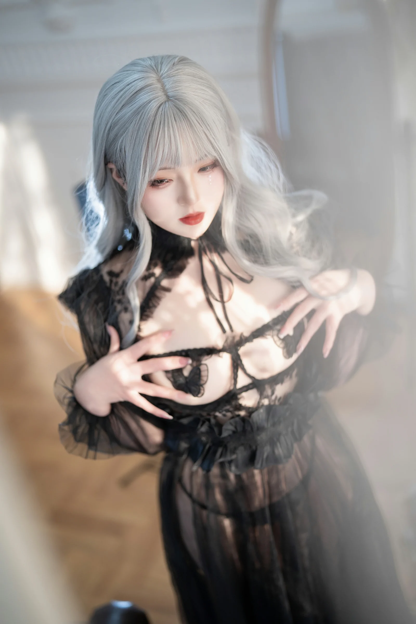 Natsuko夏夏子 – 黑蝴蝶 Cosplay-第59张