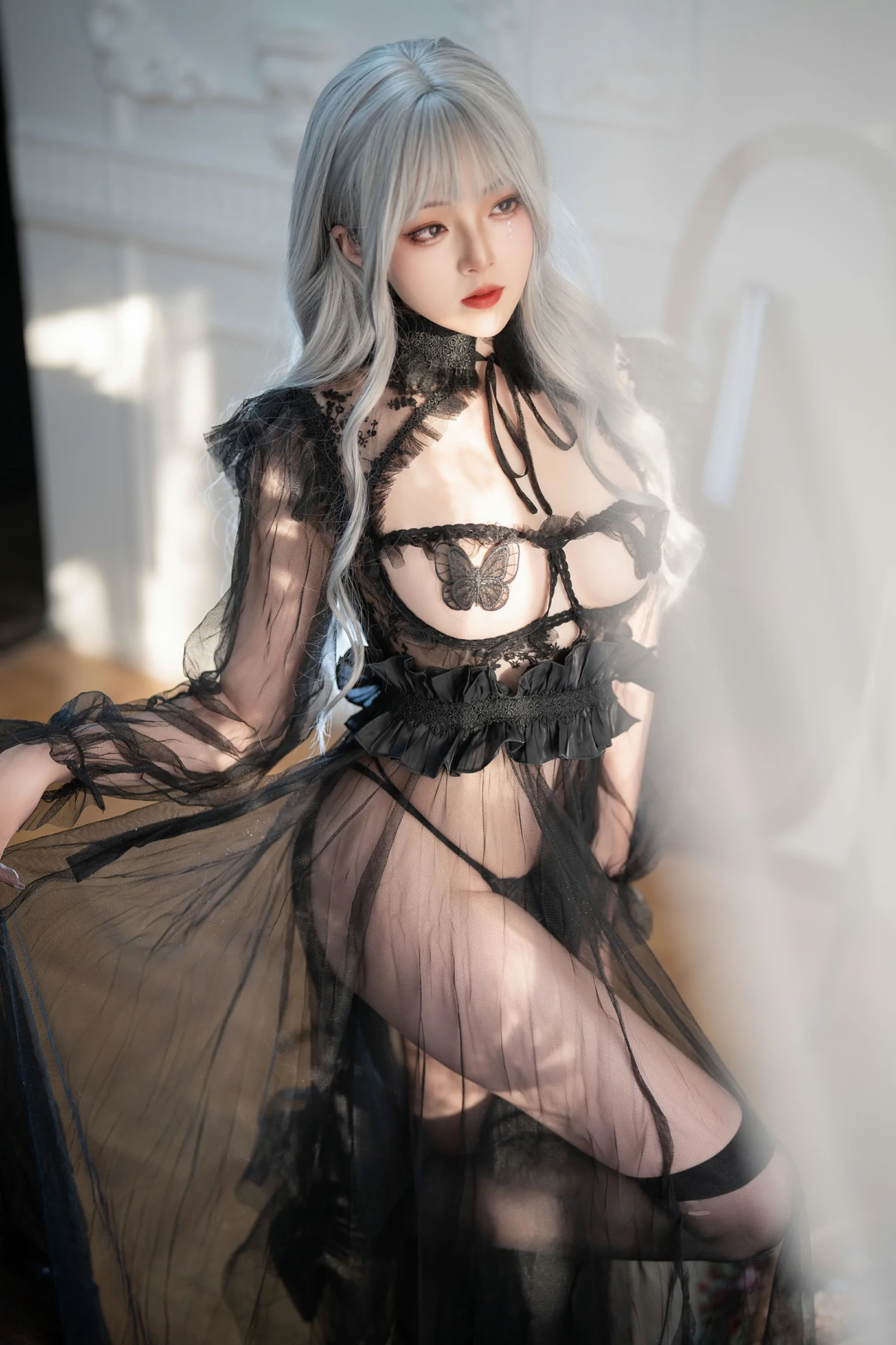 Natsuko夏夏子 – 黑蝴蝶 Cosplay-第61张