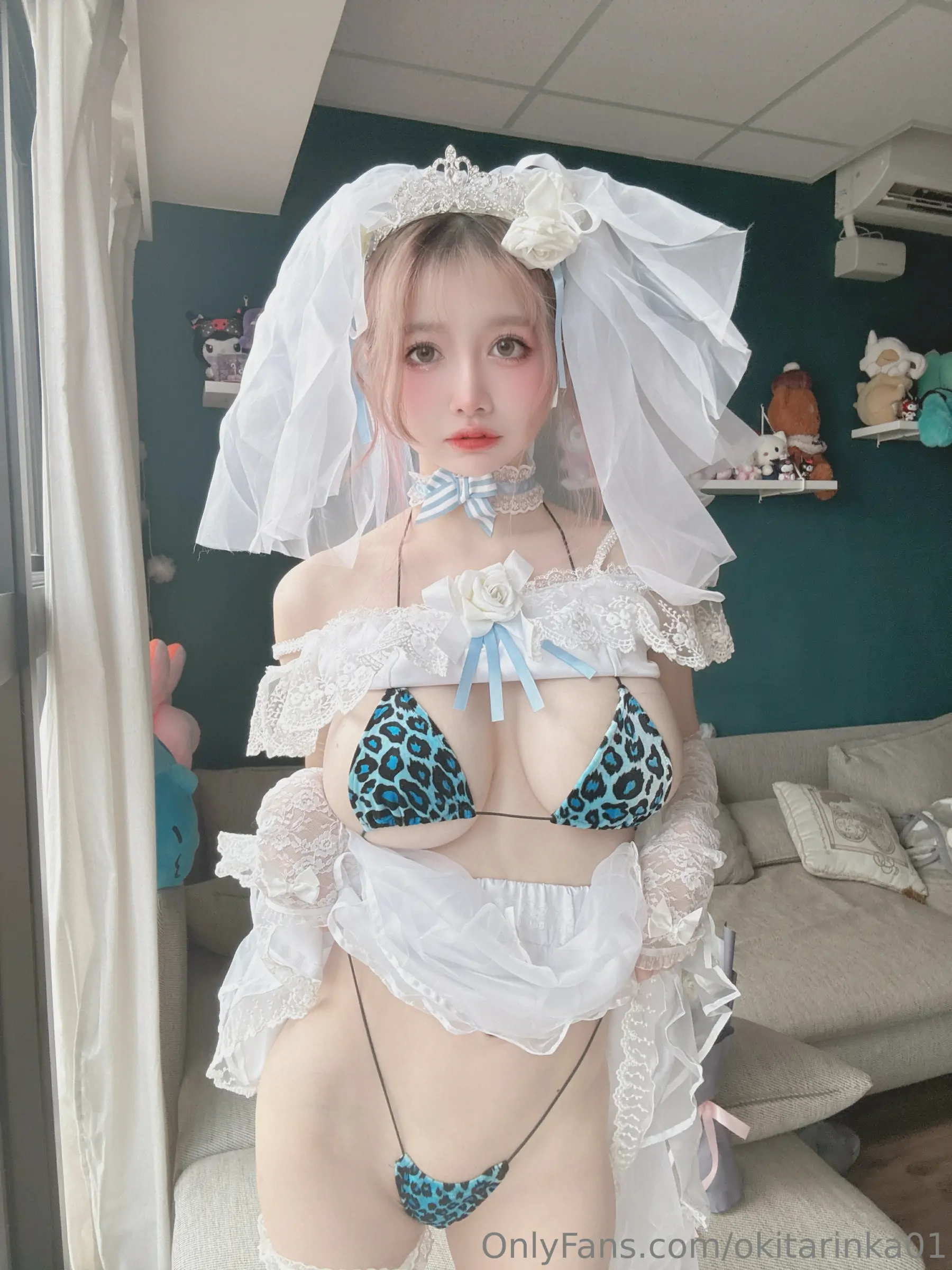 沖田凜花Rinka – 婚纱 Cosplay-第3张