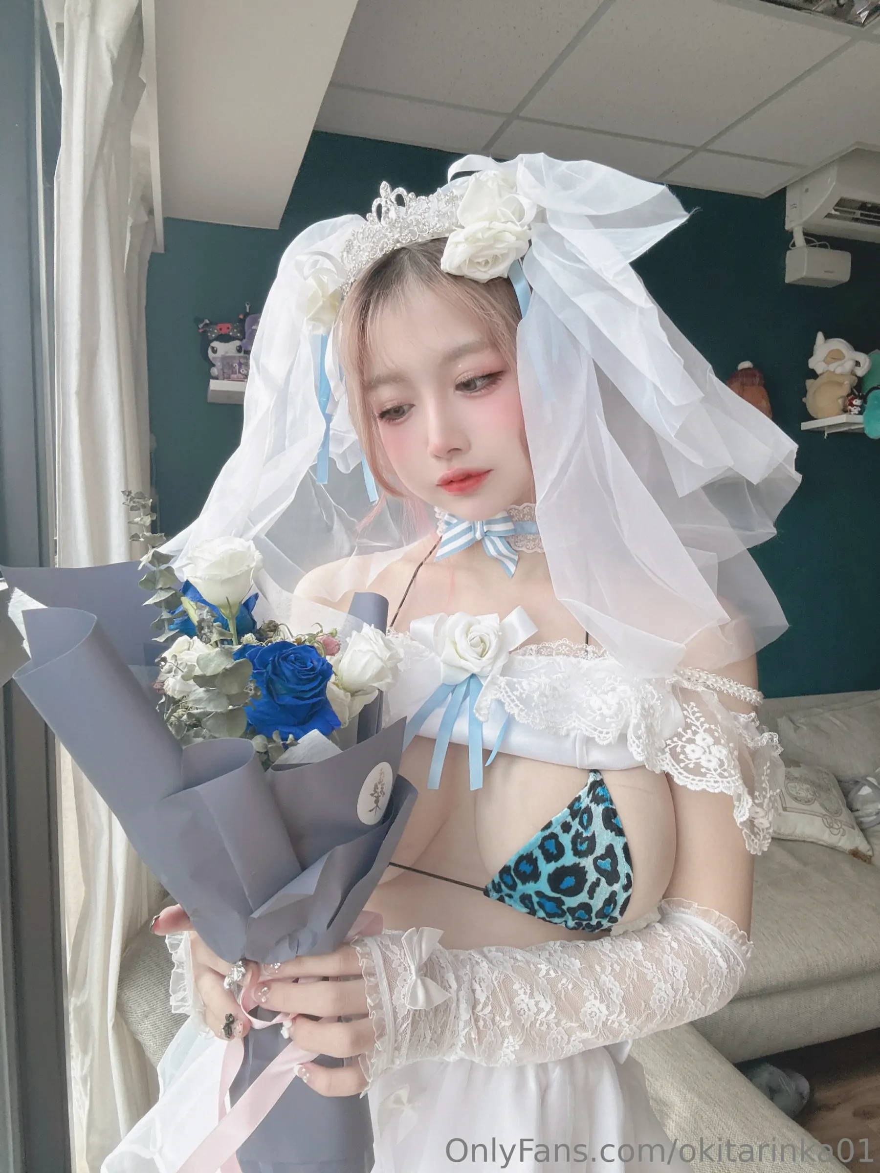 沖田凜花Rinka – 婚纱 Cosplay-第36张