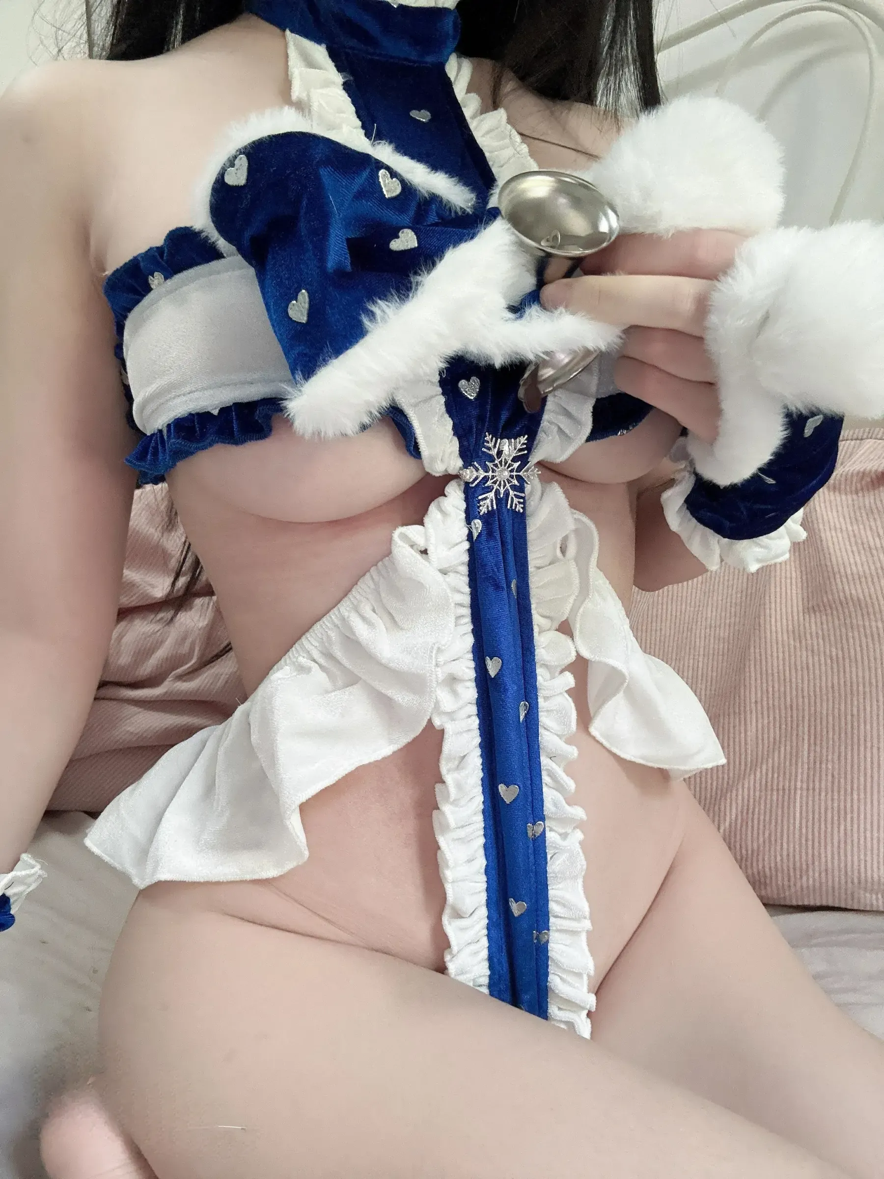 前羽 – 雪花自拍 Cosplay-第33张
