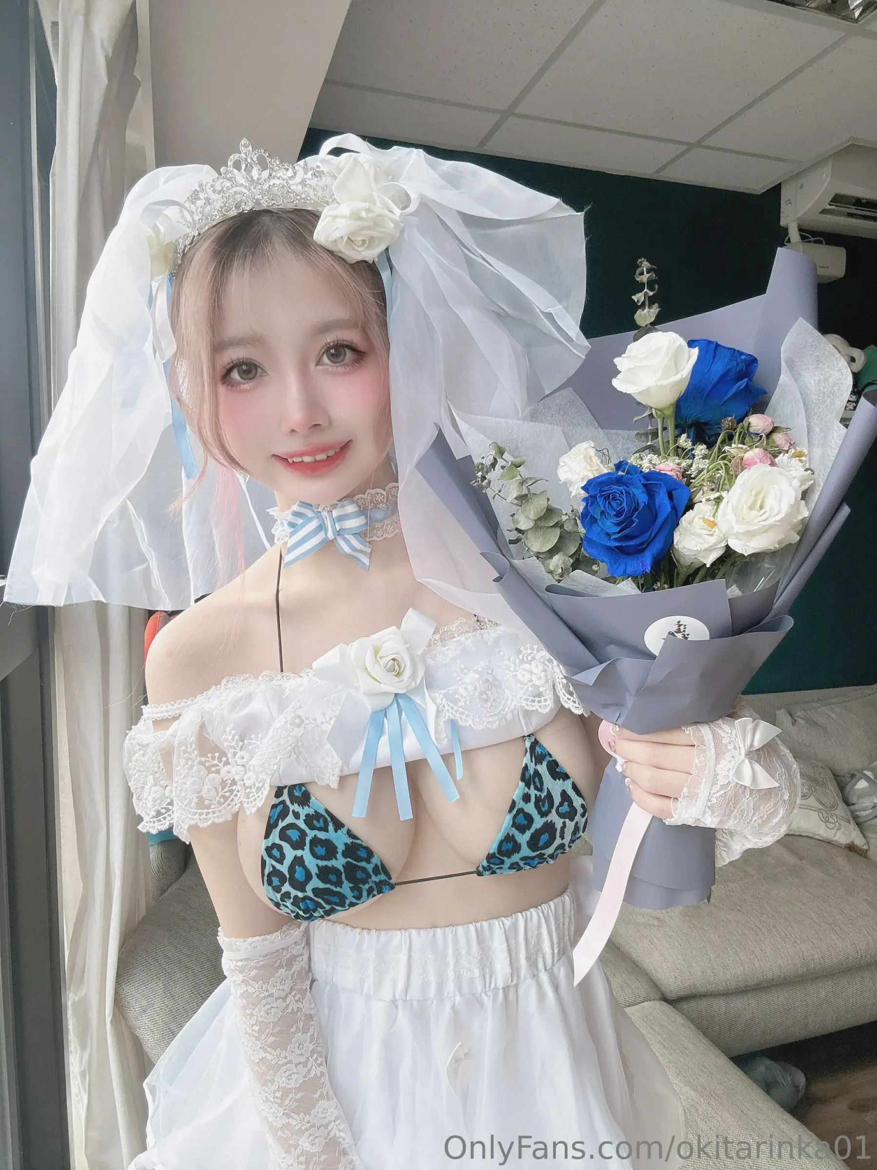 沖田凜花Rinka – 婚纱 Cosplay-第38张