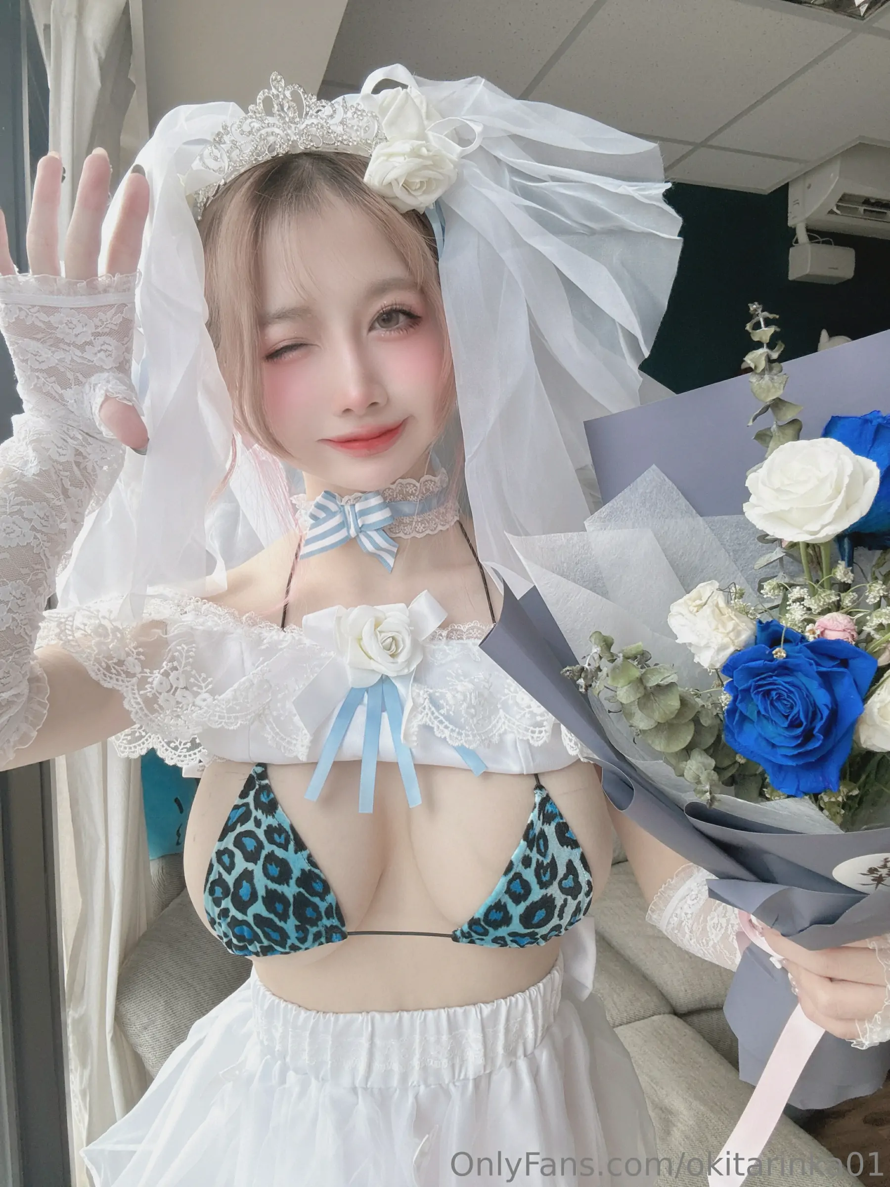 沖田凜花Rinka – 婚纱 Cosplay-第37张
