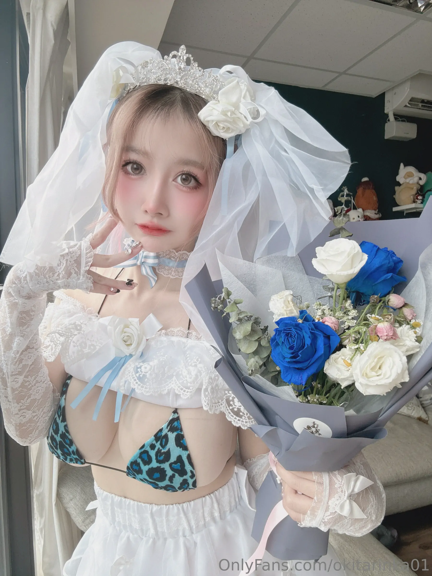 沖田凜花Rinka – 婚纱 Cosplay-第40张