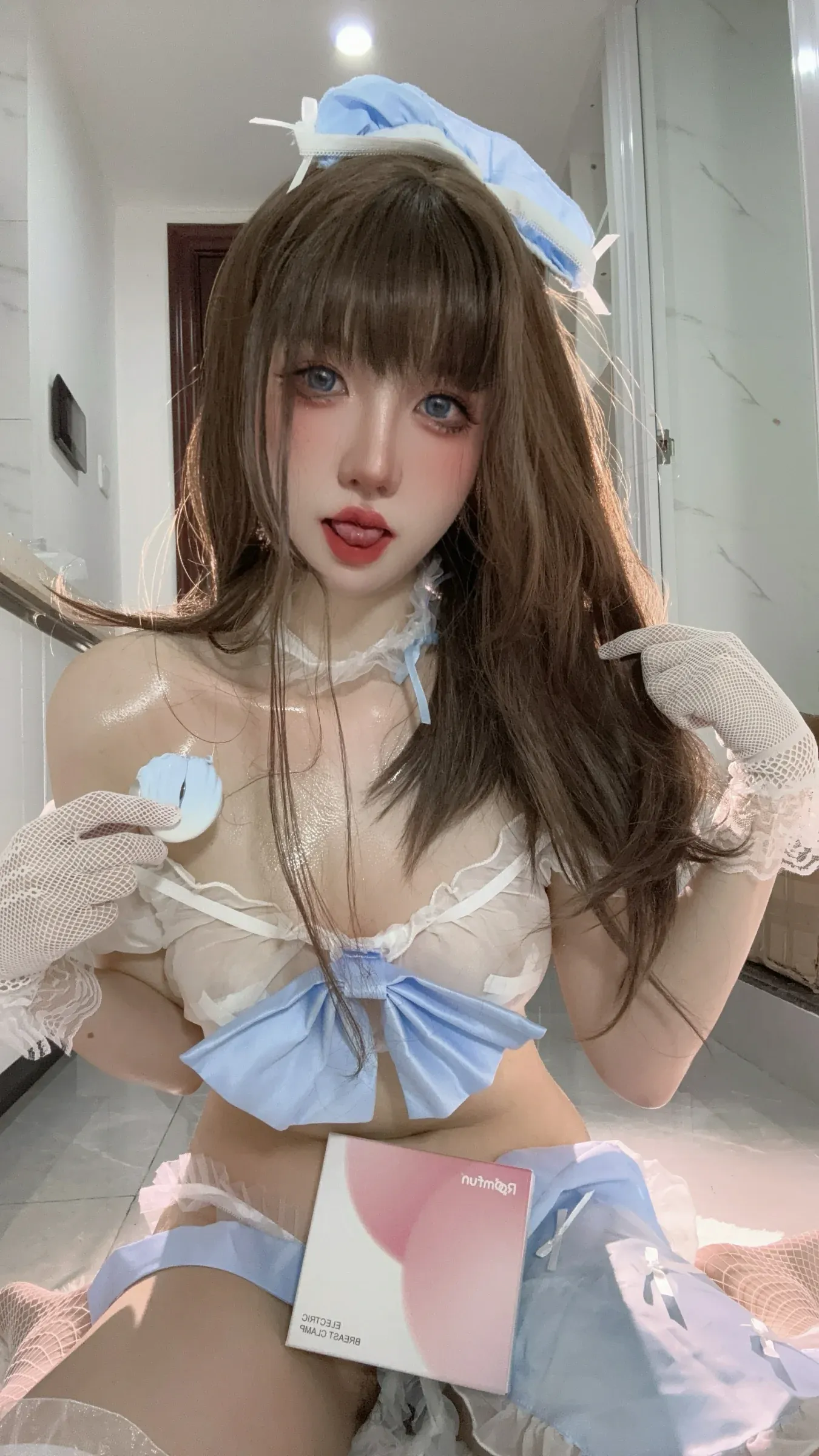 阿薰kaOri – 蓝色奶油蛋糕 Cosplay-第8张