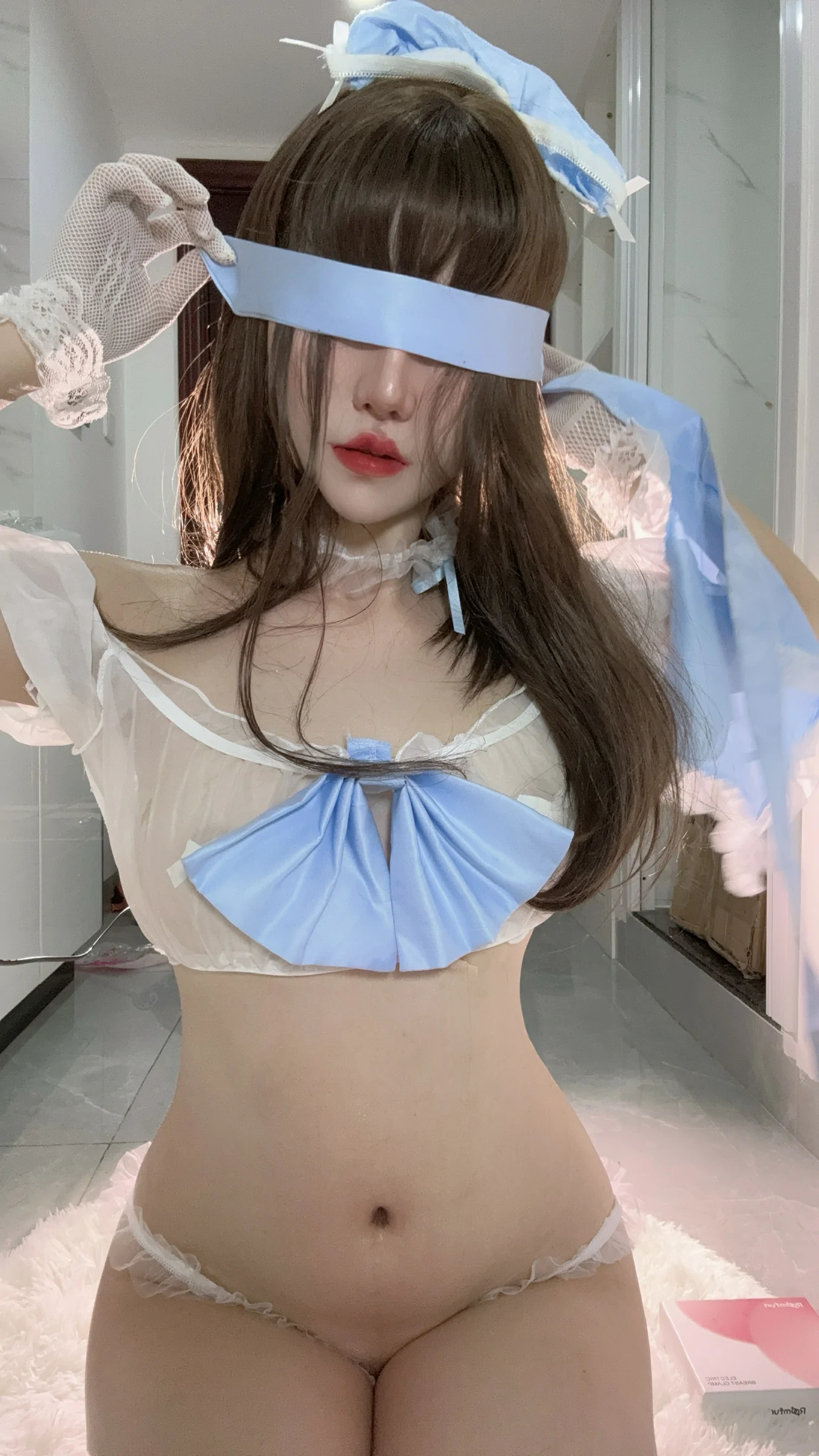 阿薰kaOri – 蓝色奶油蛋糕 Cosplay-第18张