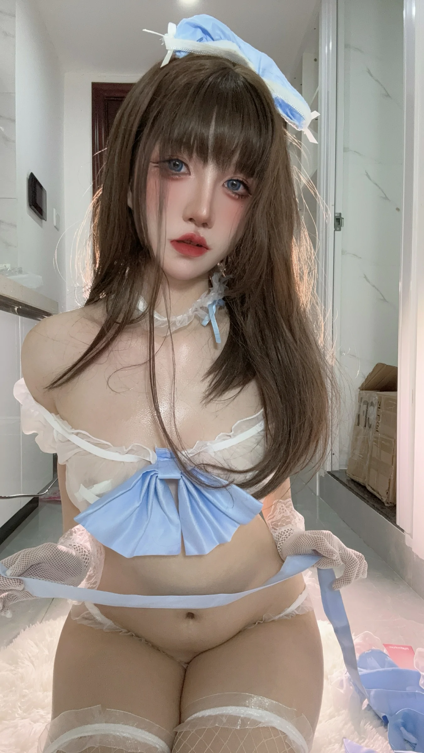 阿薰kaOri – 蓝色奶油蛋糕 Cosplay-第19张