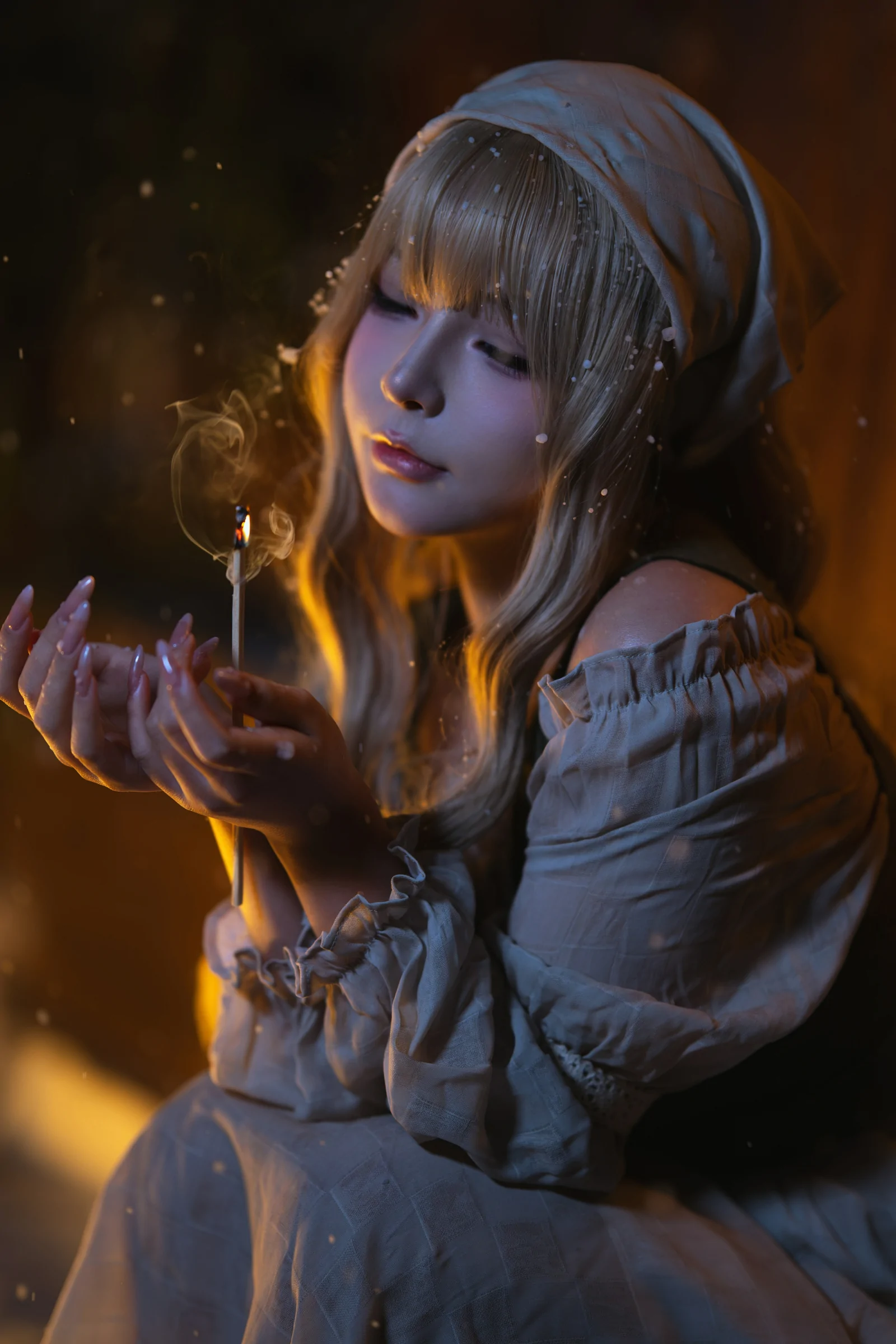 yuuhui玉汇 – 卖火柴的小女孩 Cosplay-第136张