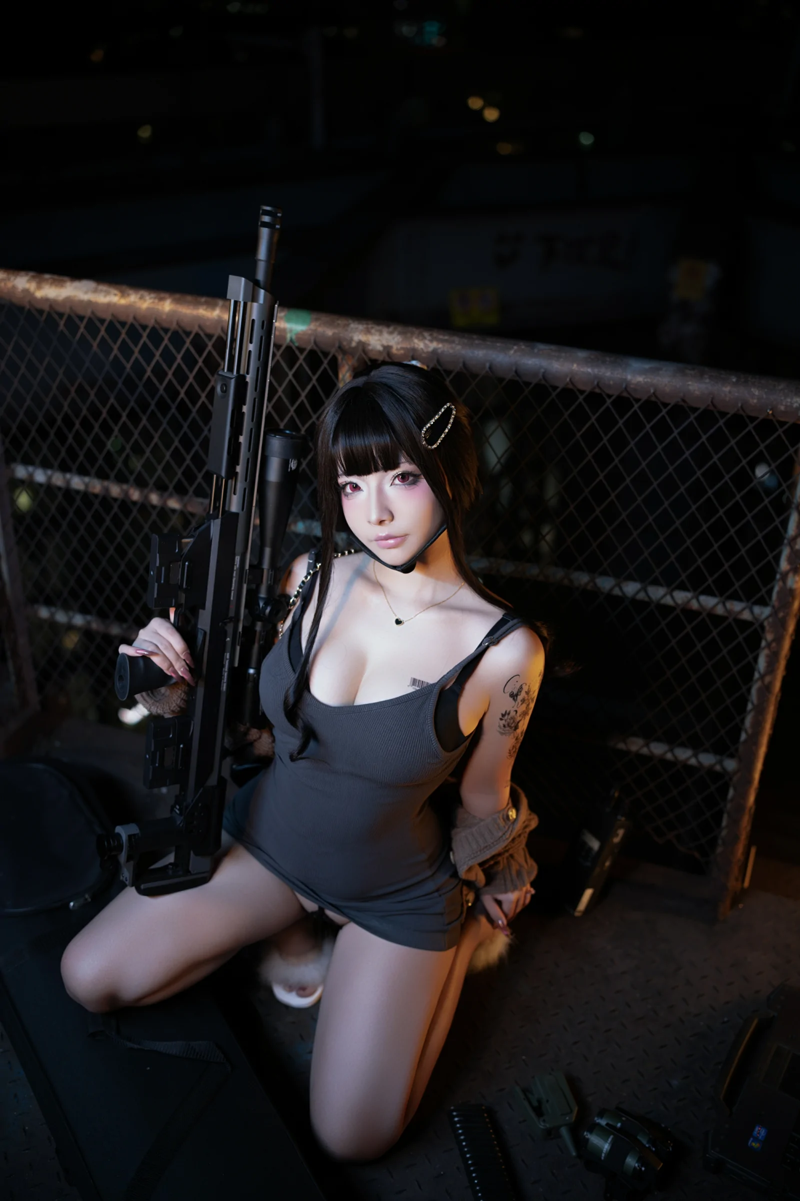 yuuhui玉汇 – 杀手妻子 Cosplay-第9张