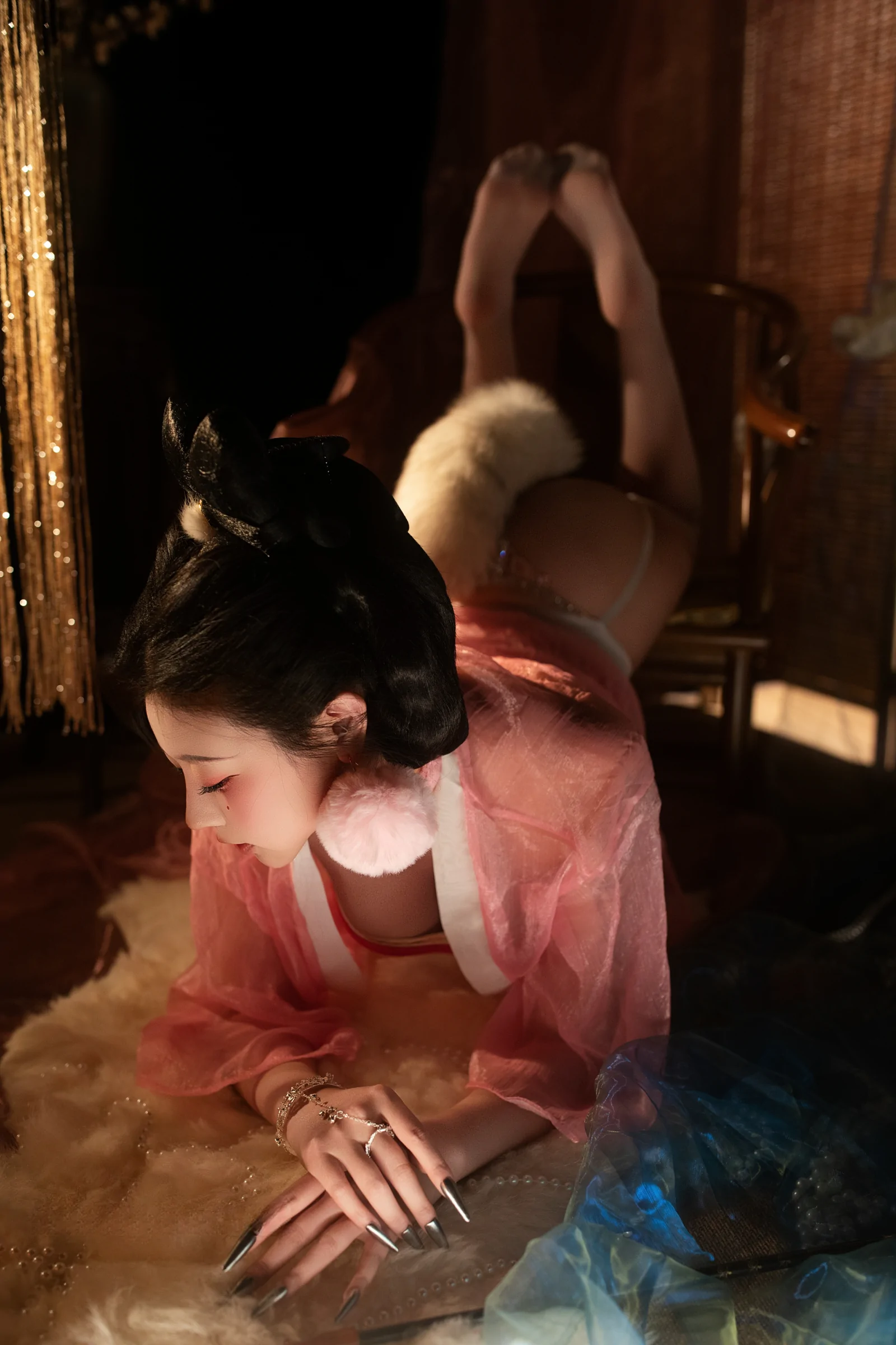 奈汐酱nice – 古风 狐狸妲己儿 Cosplay-第89张