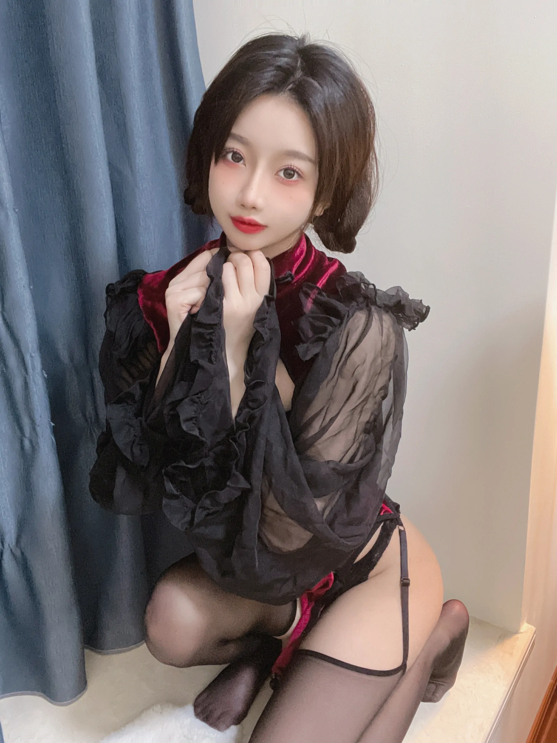 鬼畜瑶 – 旗袍瑶 Cosplay-第7张