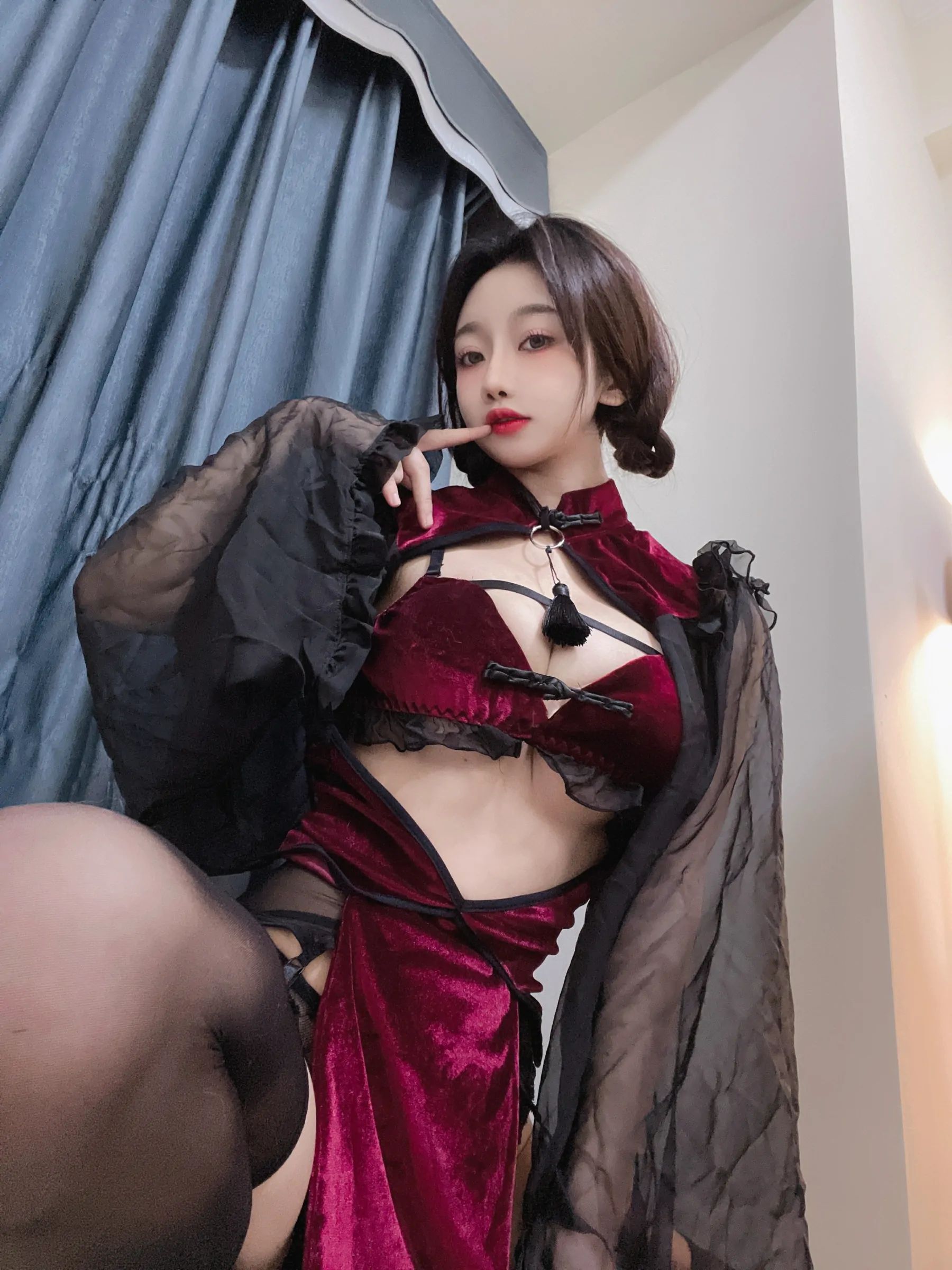 鬼畜瑶 – 旗袍瑶 Cosplay-第23张