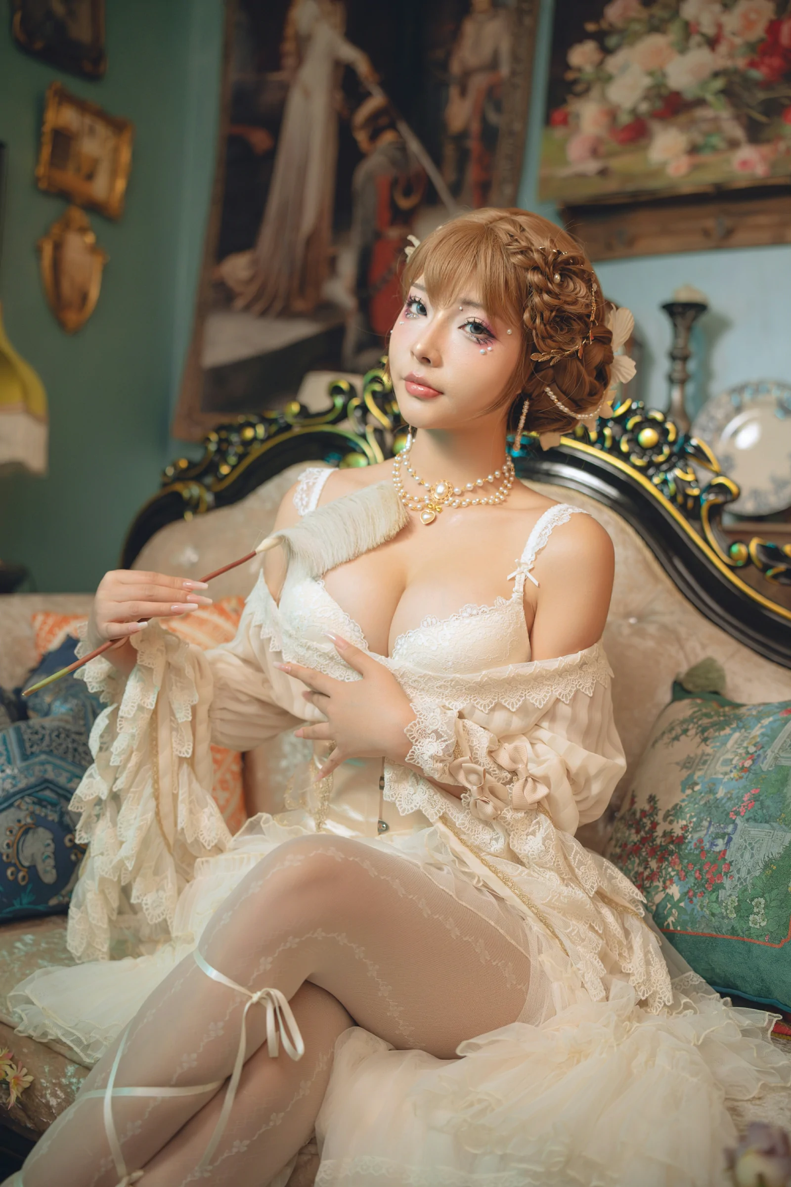 yuuhui玉汇 – 巴黎春梦 Cosplay-第5张