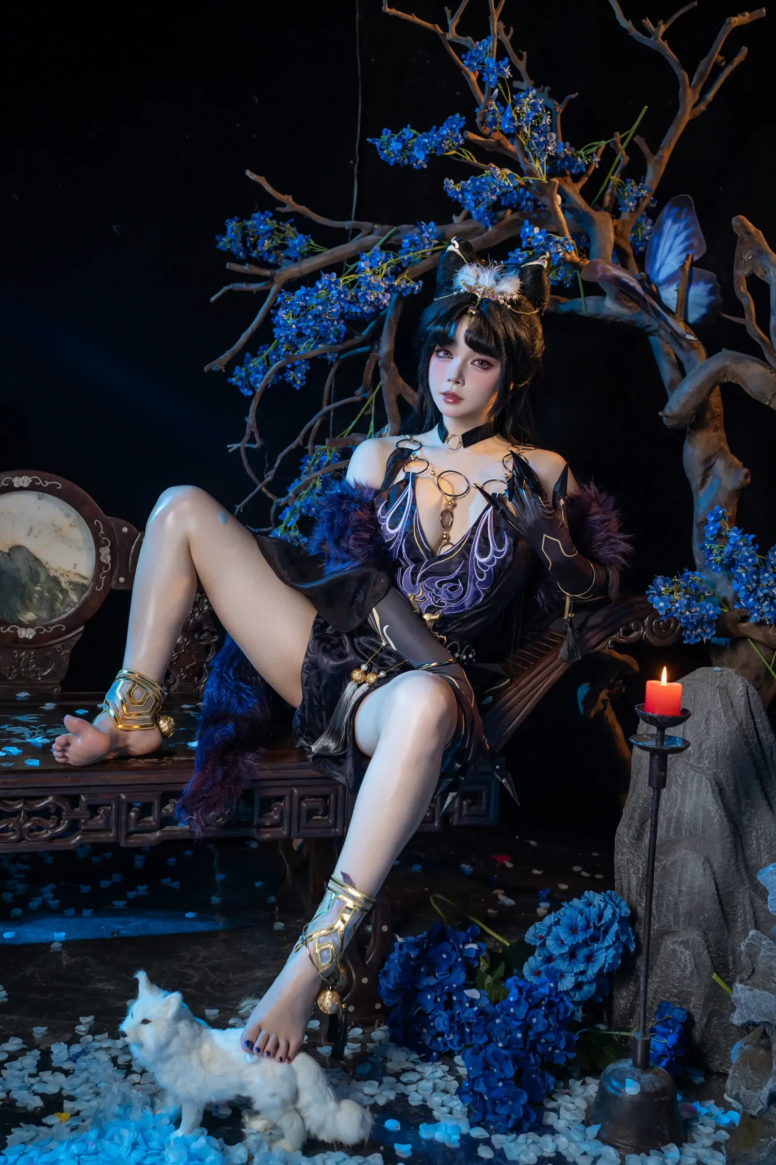 七月喵子 云溪-玉玲珑 Cosplay-第5张