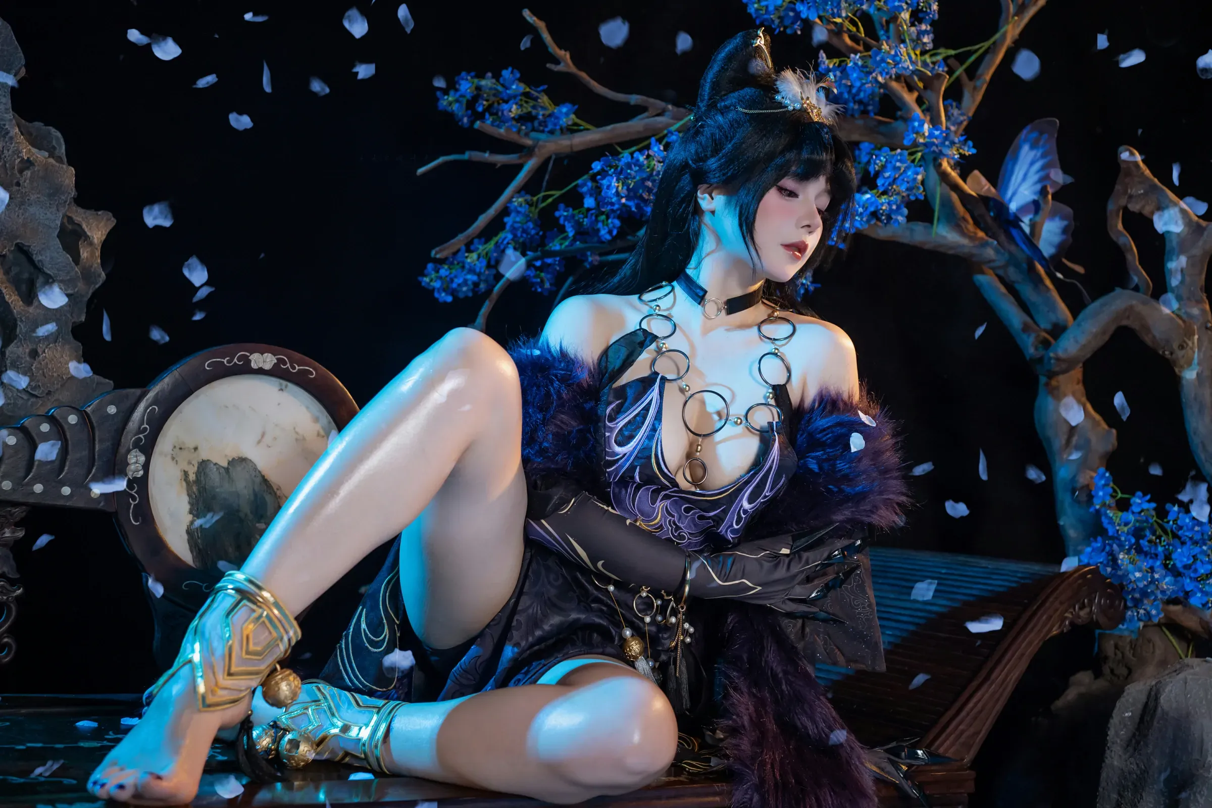 七月喵子 云溪-玉玲珑 Cosplay-第80张