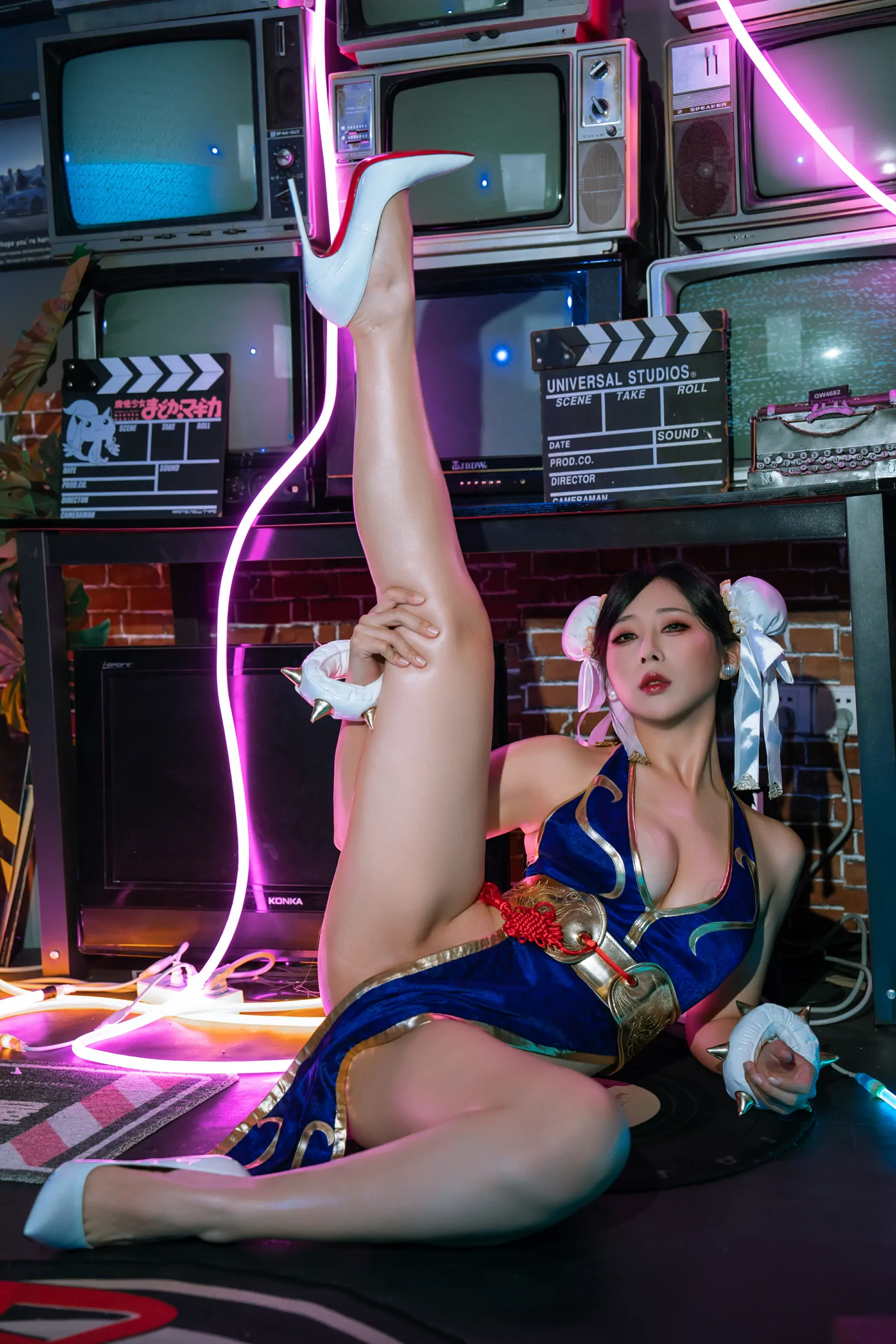 云溪溪 – 奶桃桃 春丽 Cosplay-第30张
