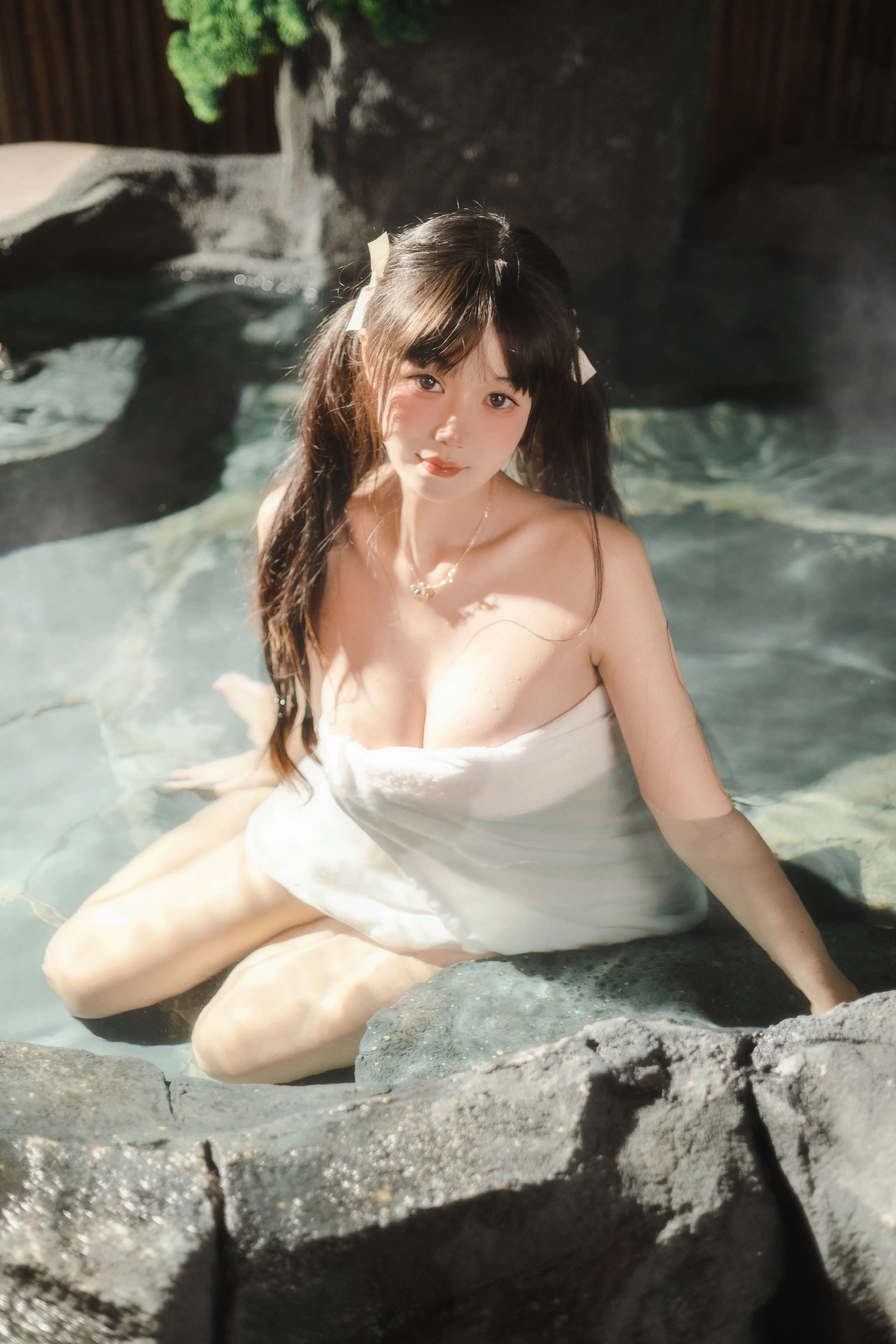 灵罗娃娃 – 温泉 Cosplay-第27张