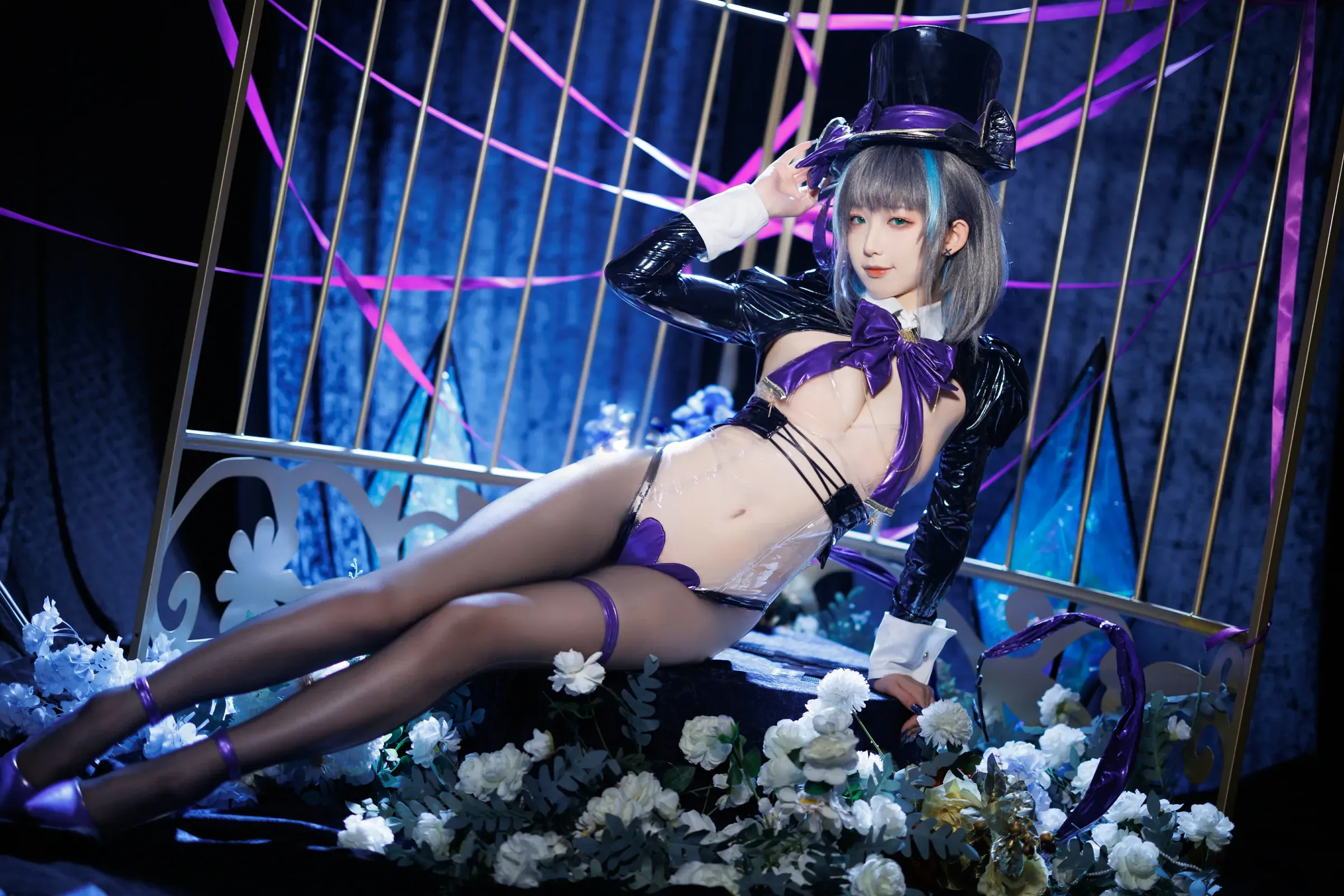 封疆疆v  柴郡魔术师 绚烂夜梦[50P] Cosplay-第2张